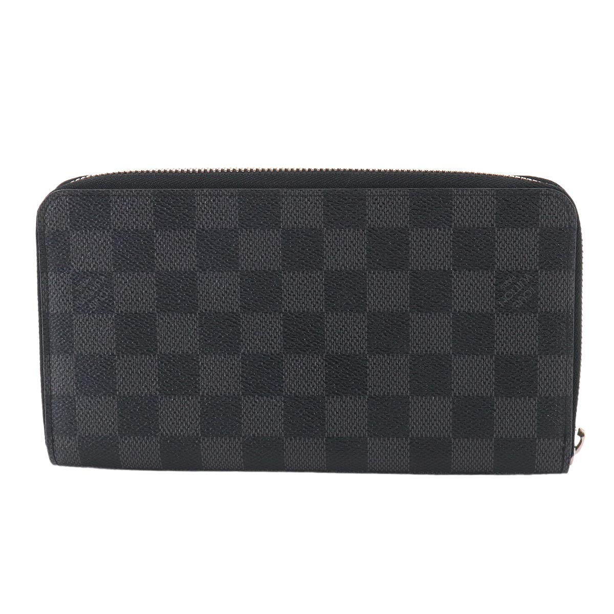 Damier Graphite Zippy Organizer Long Wallet N63077 Purse