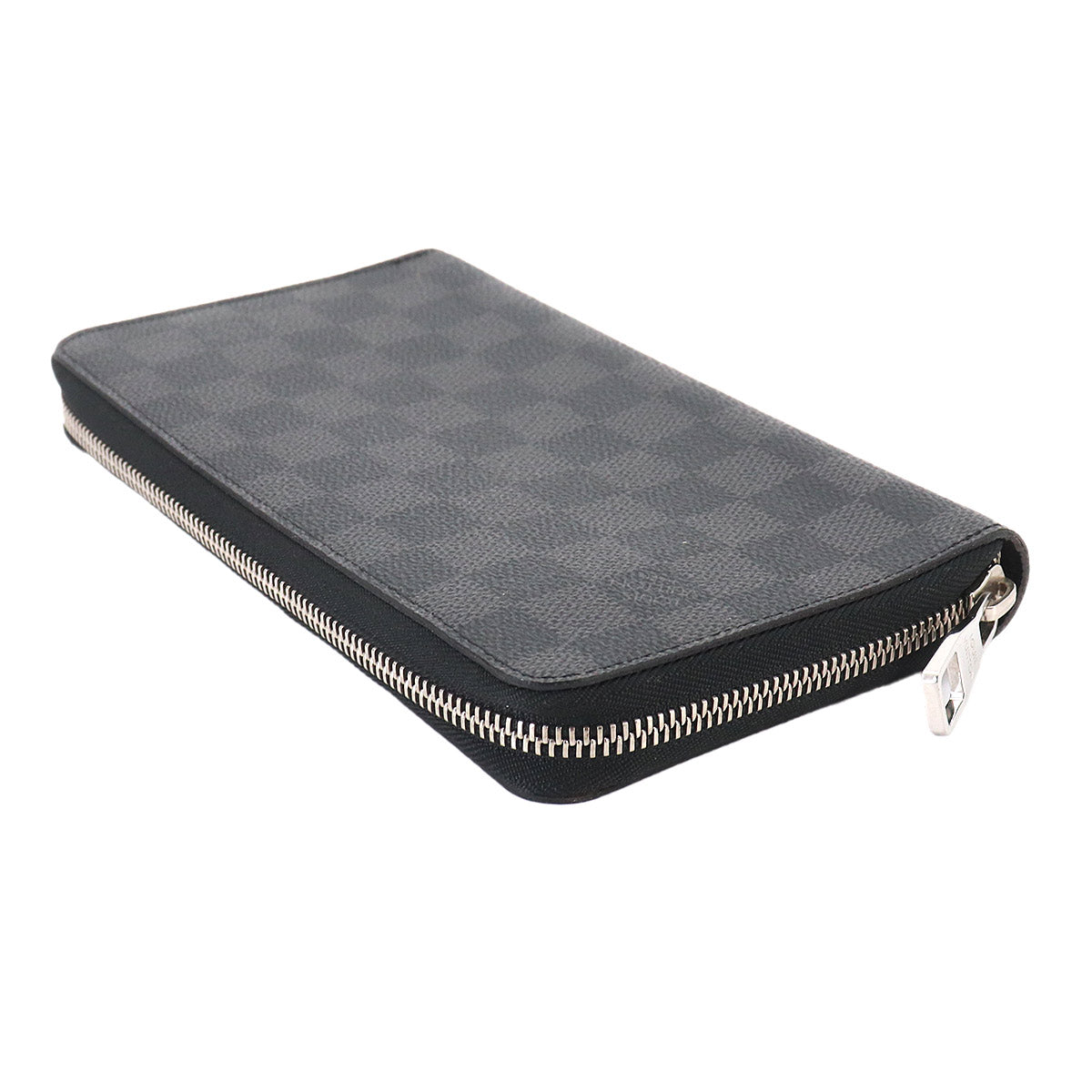 Damier Graphite Zippy Organizer Long Wallet N63077 Purse