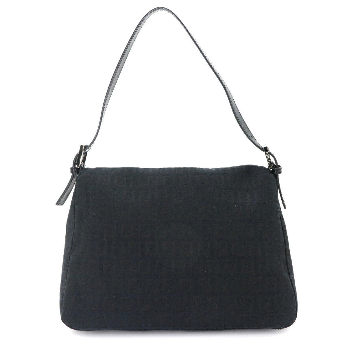 Zucchino Mamma Baguette Shoulder Bag Canvas Black 8BR001