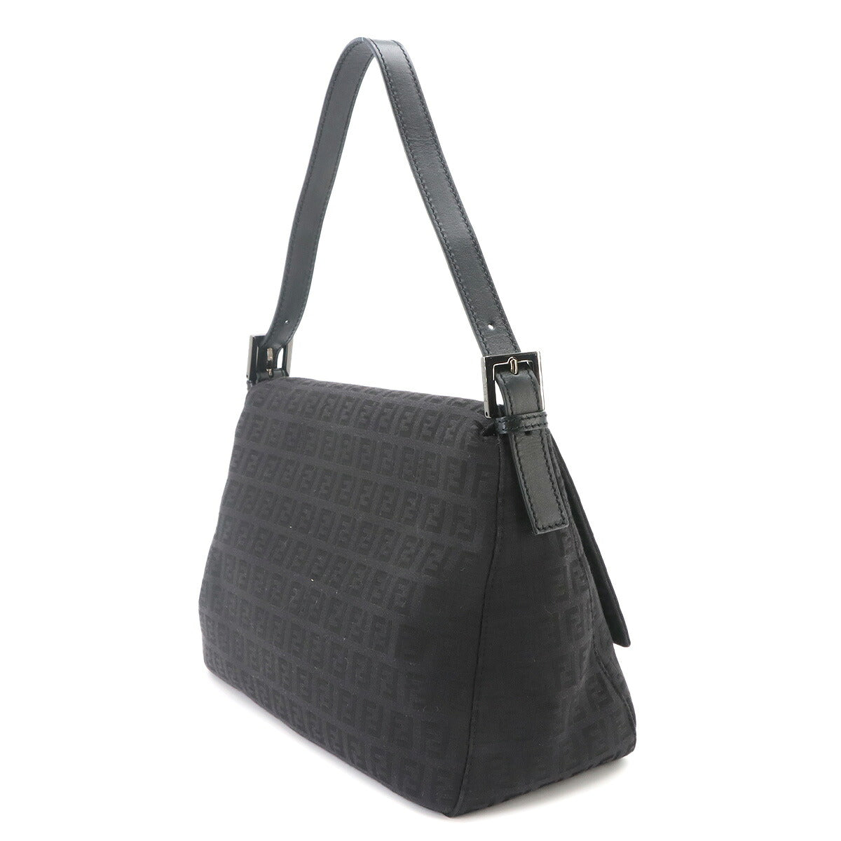 Zucchino Mamma Baguette Shoulder Bag Canvas Black 8BR001