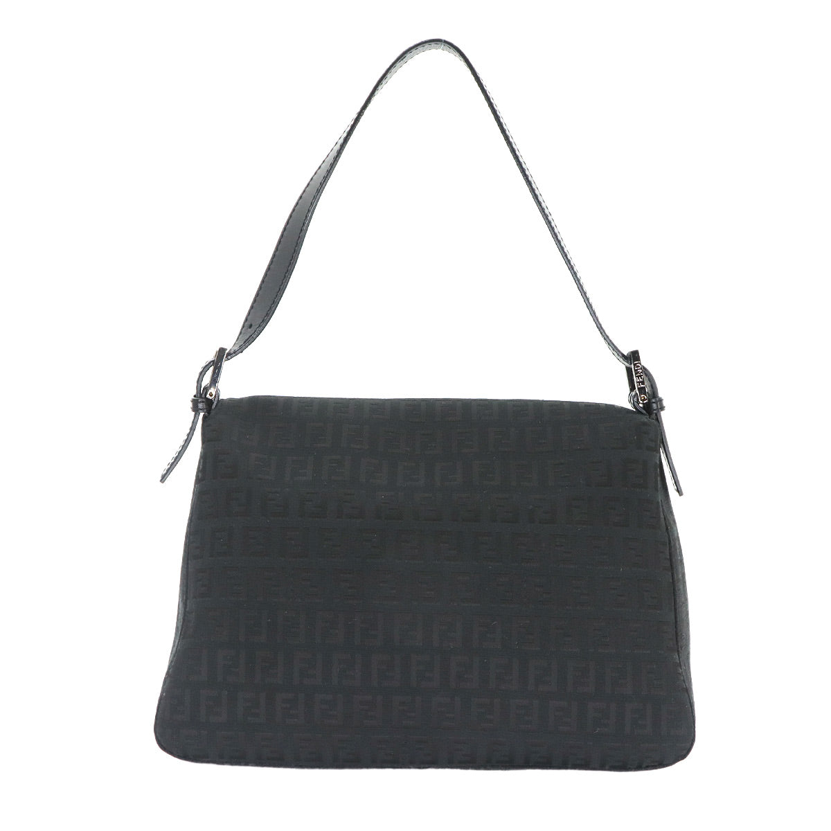 Zucchino Mamma Baguette Shoulder Bag Canvas Black 8BR001