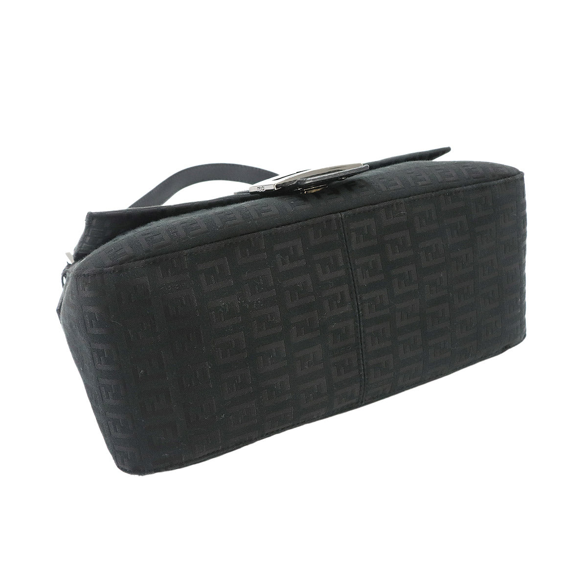 Zucchino Mamma Baguette Shoulder Bag Canvas Black 8BR001