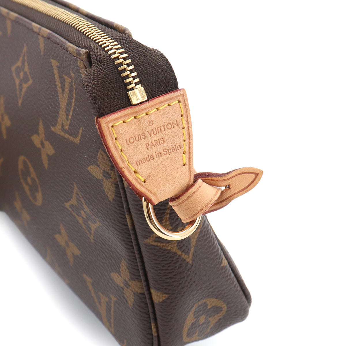 Monogram Pochette Accessoires Hand Bag Pouch Brown M51980