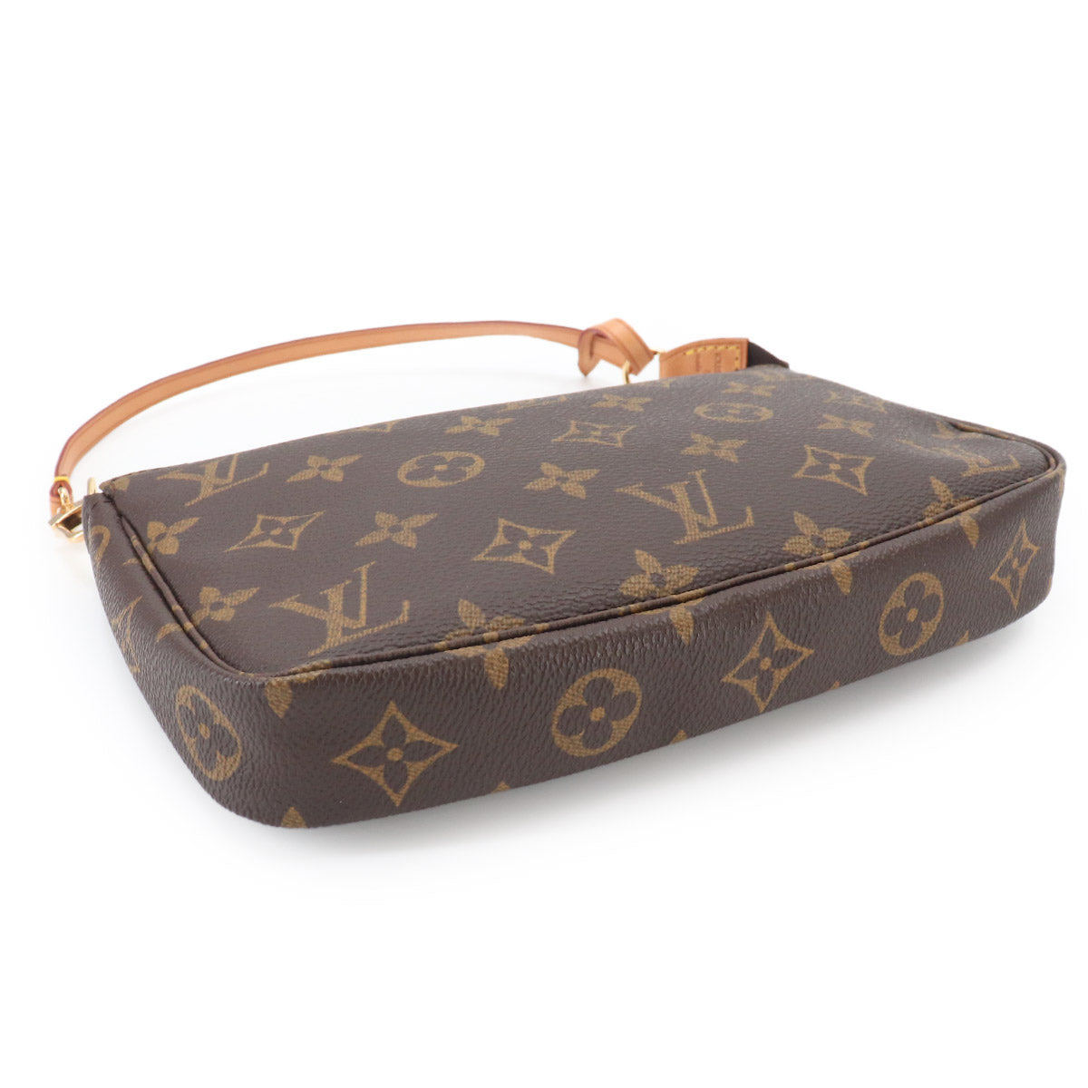 Monogram Pochette Accessoires Hand Bag Pouch Brown M51980