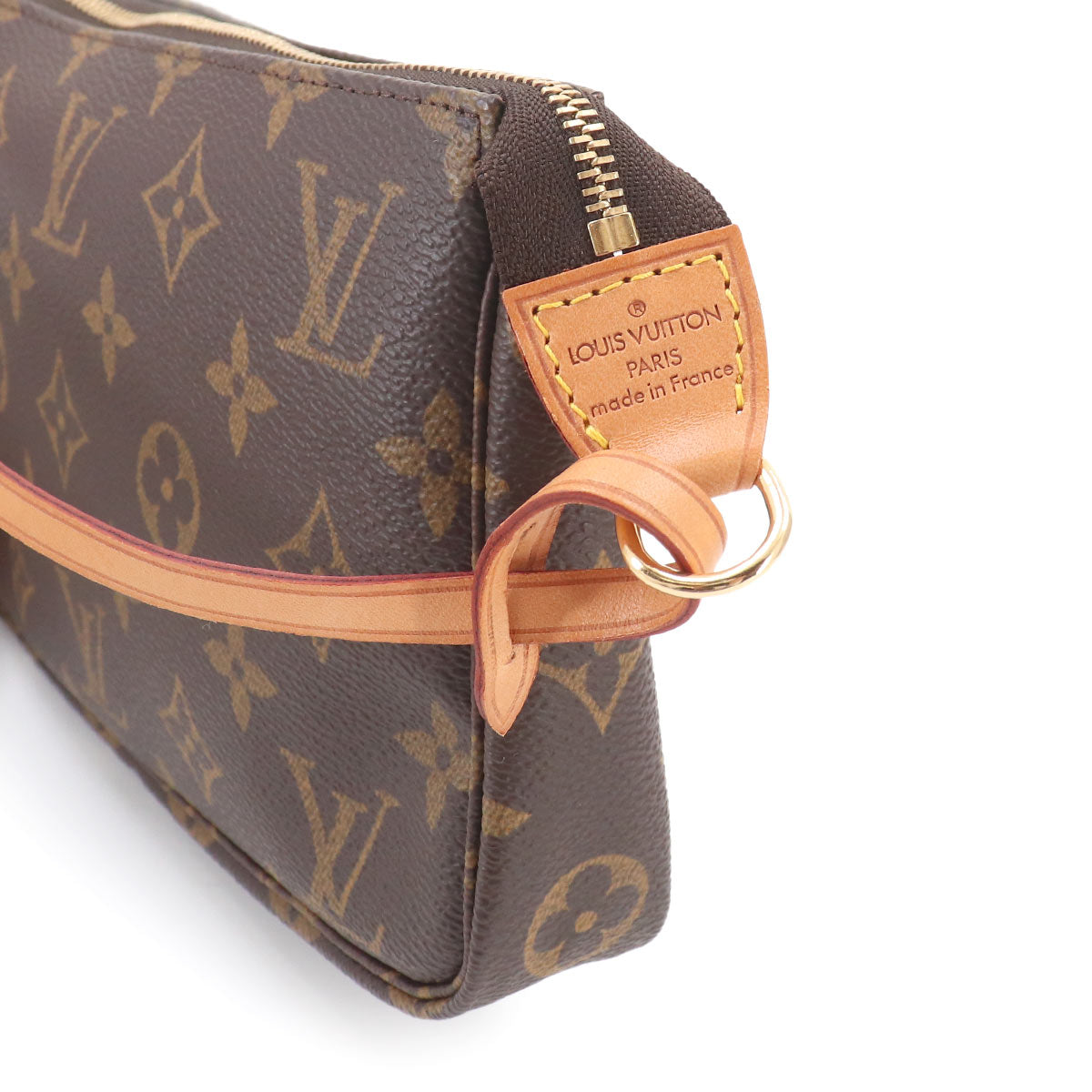 Monogram Pochette Accessoires Hand Bag Pouch Brown M51980