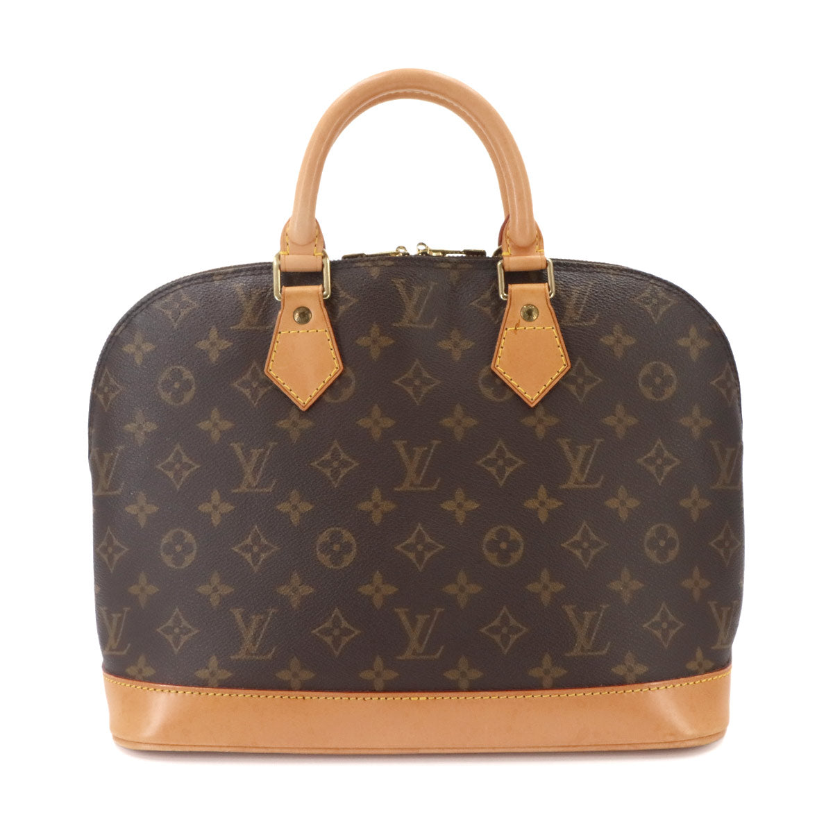Monogram Alma Hand Bag Brown M51130 Purse