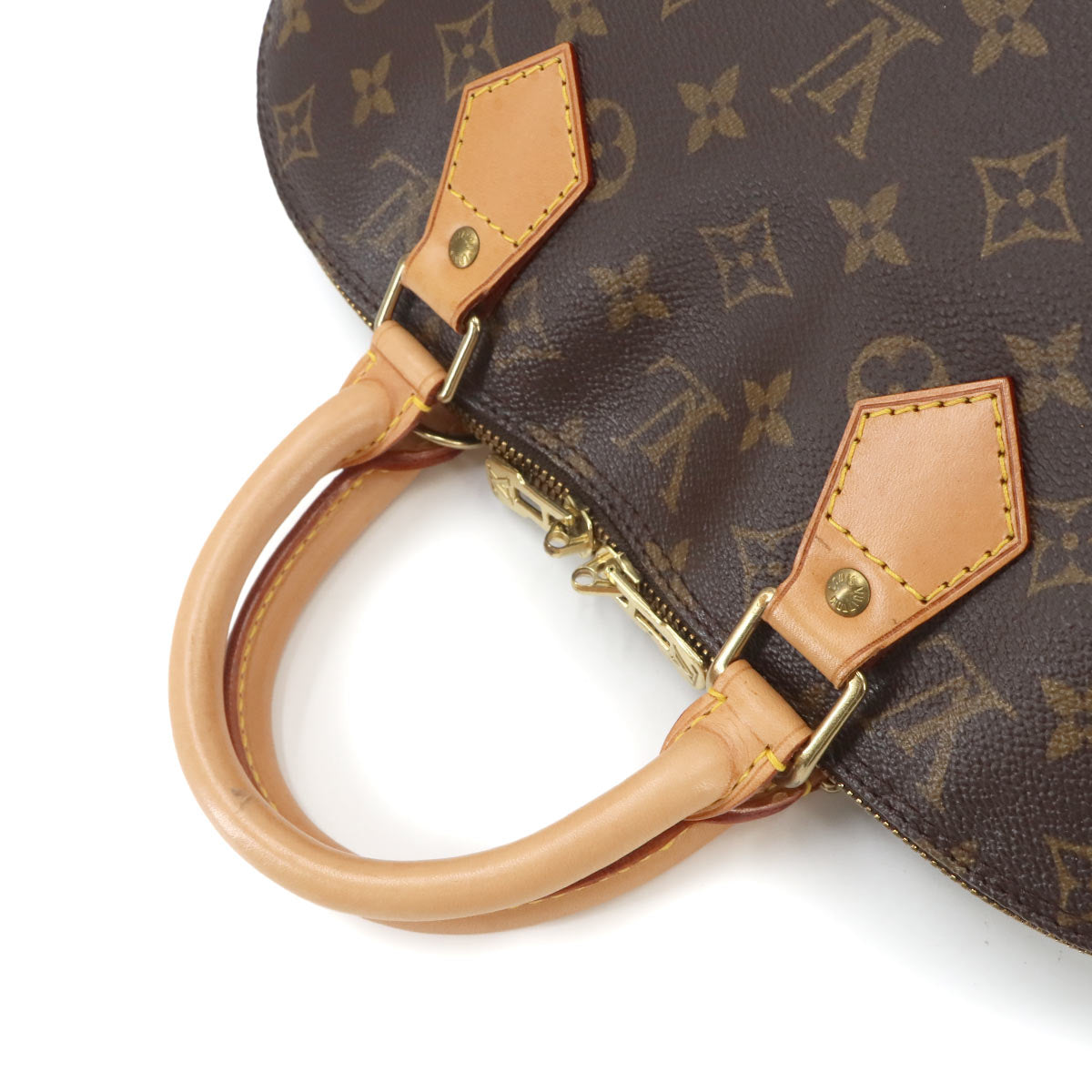 Monogram Alma Hand Bag Brown M51130 Purse