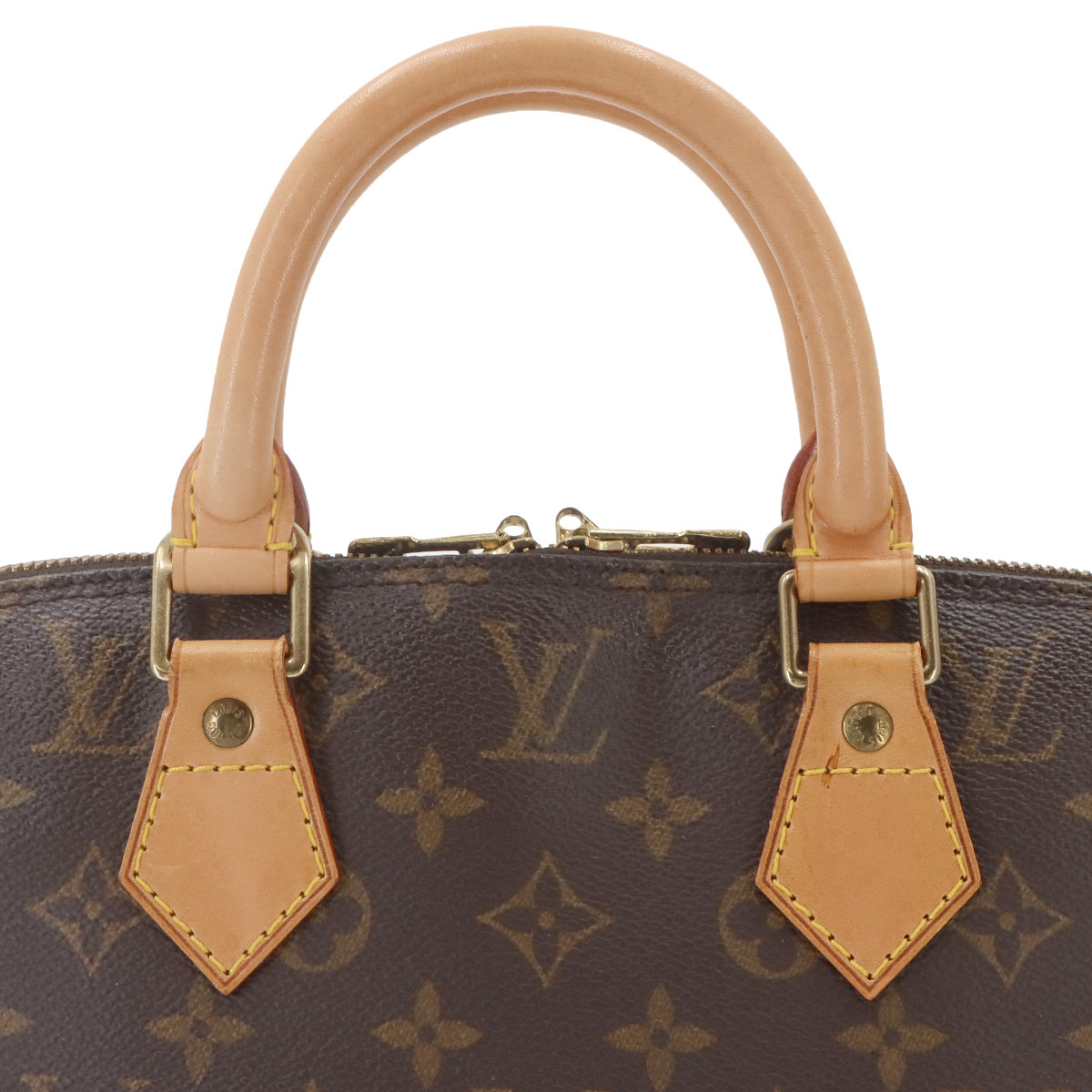 Monogram Alma Hand Bag Brown M51130 Purse