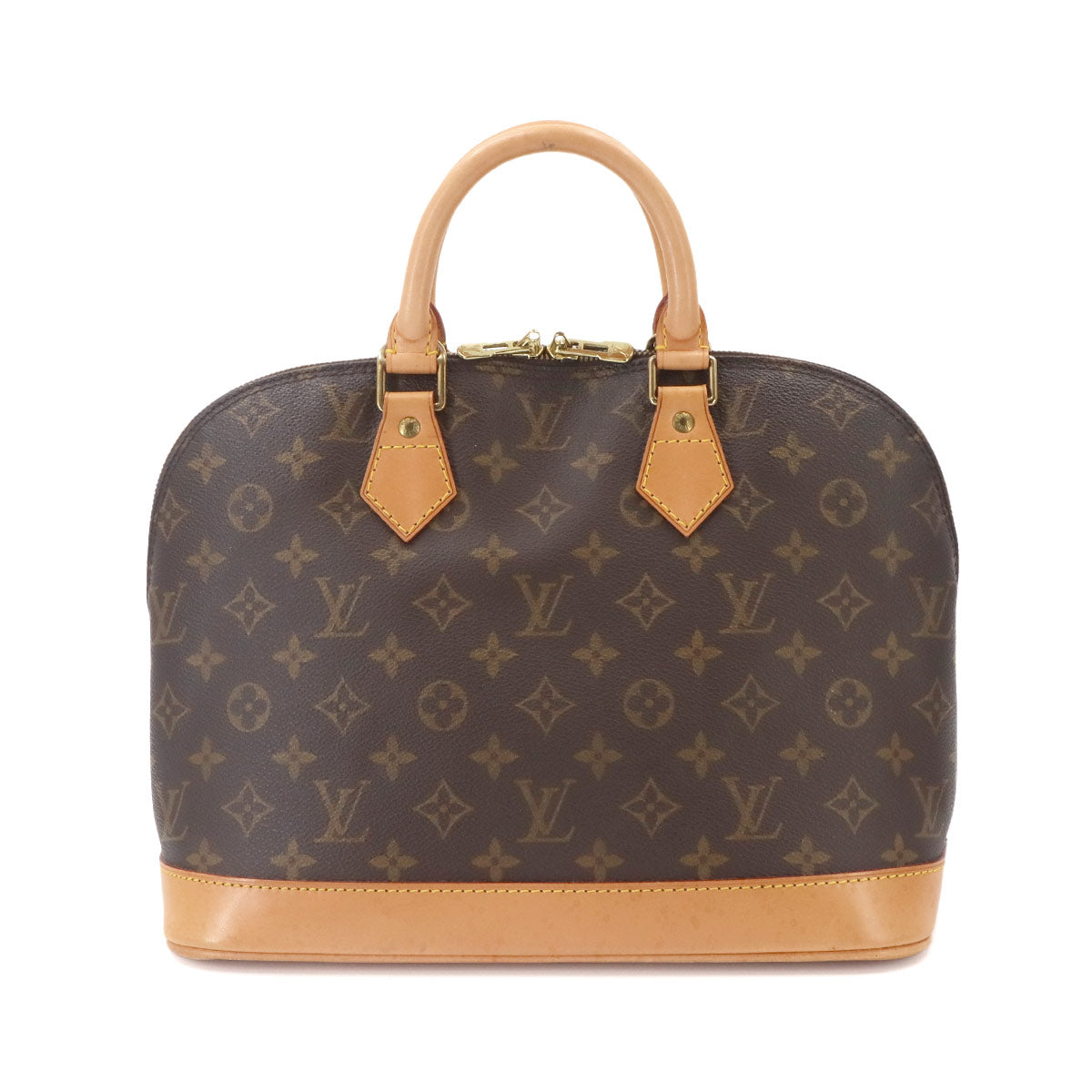 Monogram Alma Hand Bag Brown M51130 Purse
