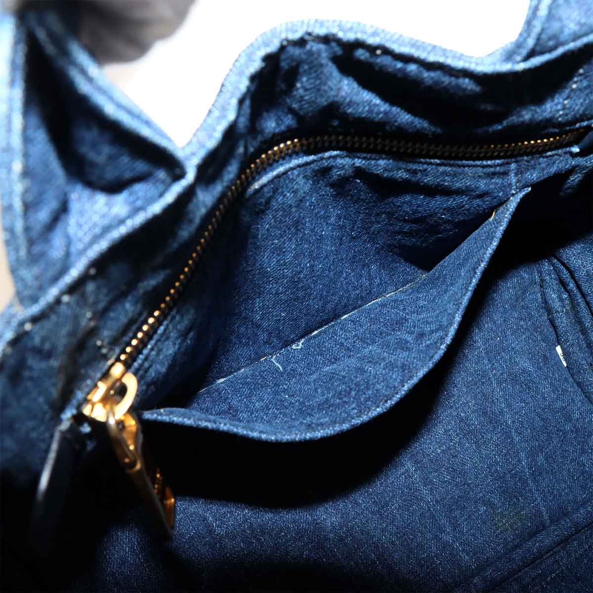 Canapa Mini 2way Hand bag Shoulder Bag Denim 1BG439