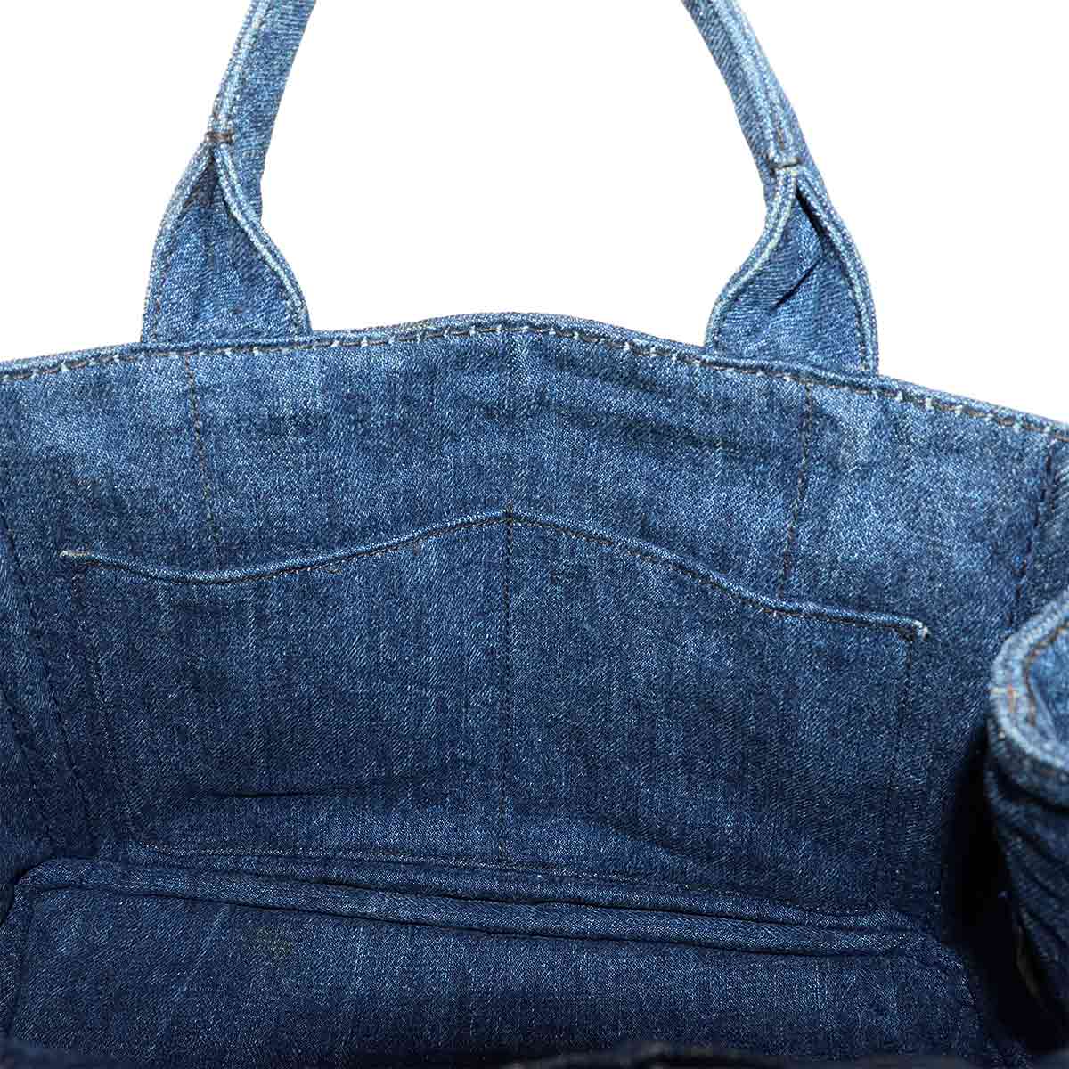Canapa Mini 2way Hand bag Shoulder Bag Denim 1BG439