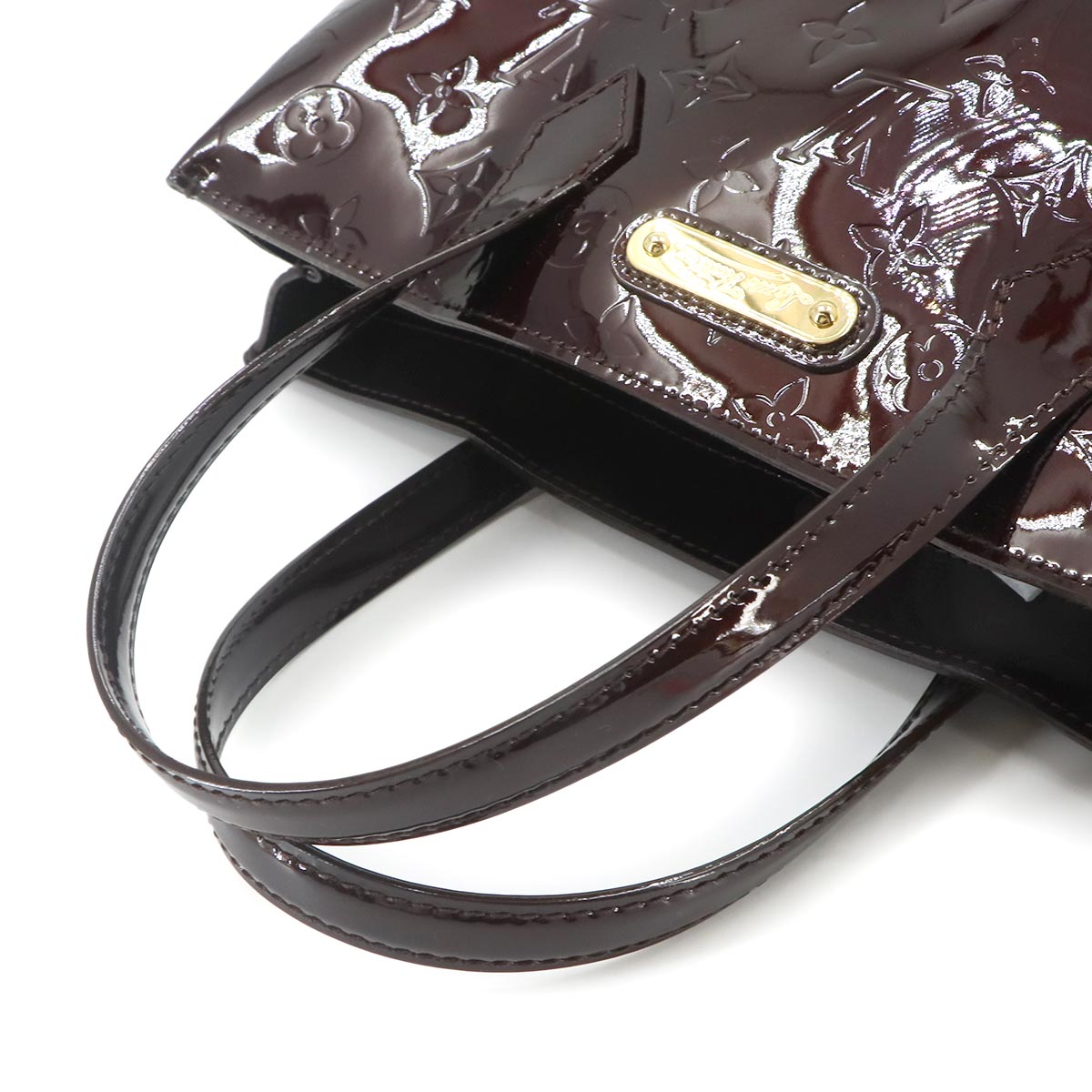 Monogram Vernis Wilshire PM Hand Bag Amarante M93641