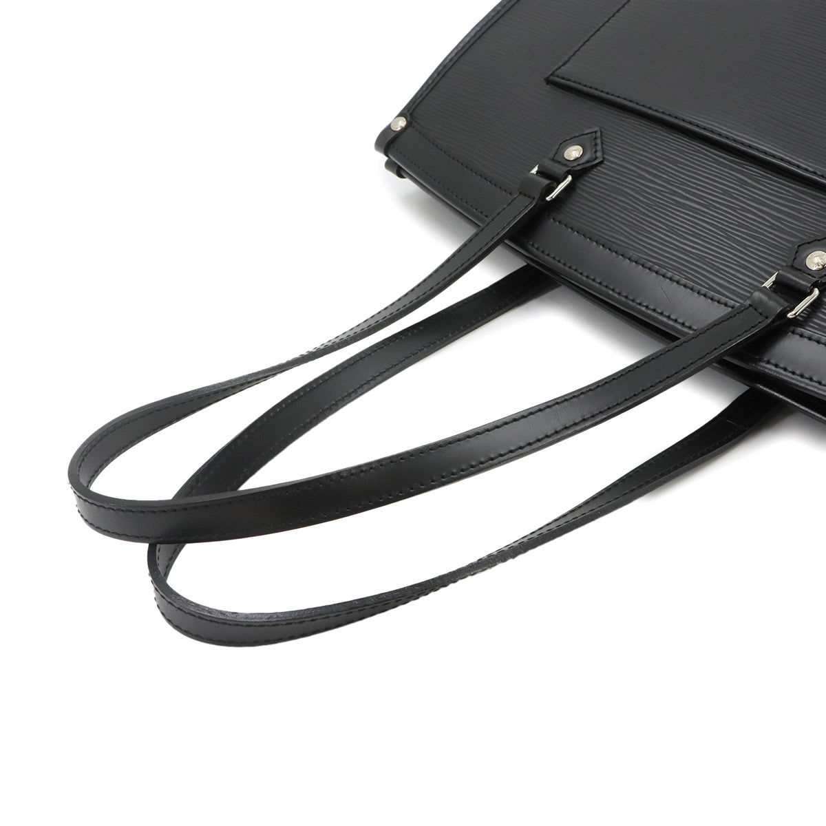 Epi Madeleine GM Tote Bag Leather Noir M59342 Purse