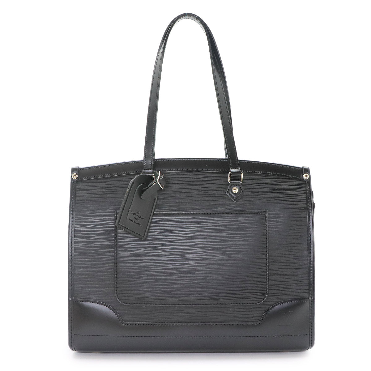 Epi Madeleine GM Tote Bag Leather Noir M59342 Purse