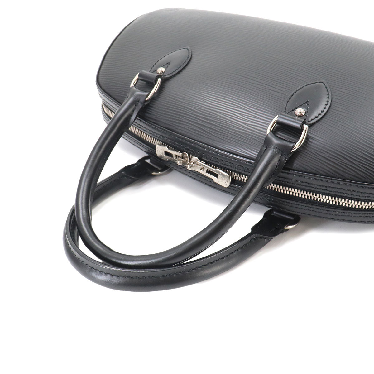 Epi Jasmin Hand Bag Leather Noir Black M52852 Purse