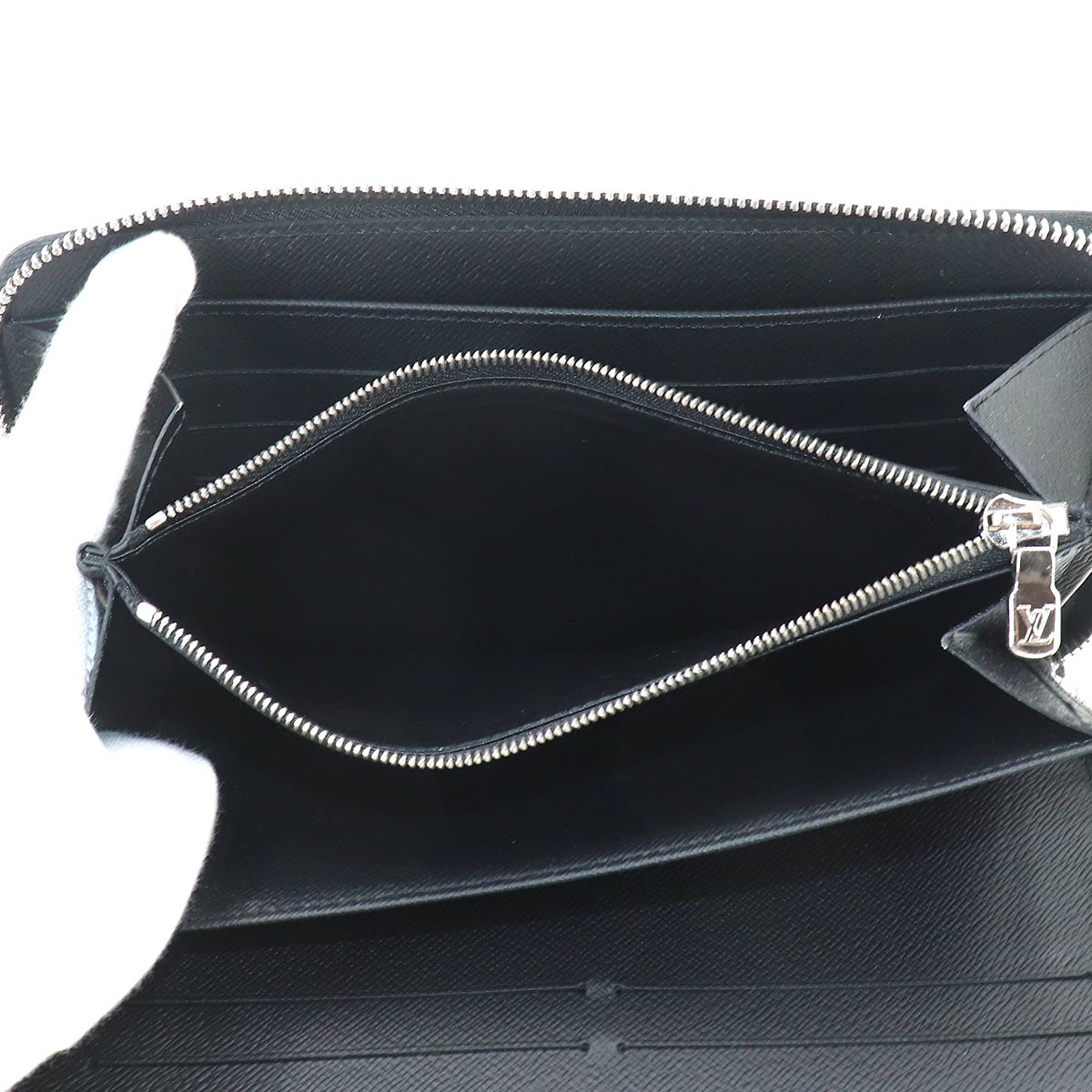 Epi Zippy Organizer NM Long Wallet Leather Noir M62643