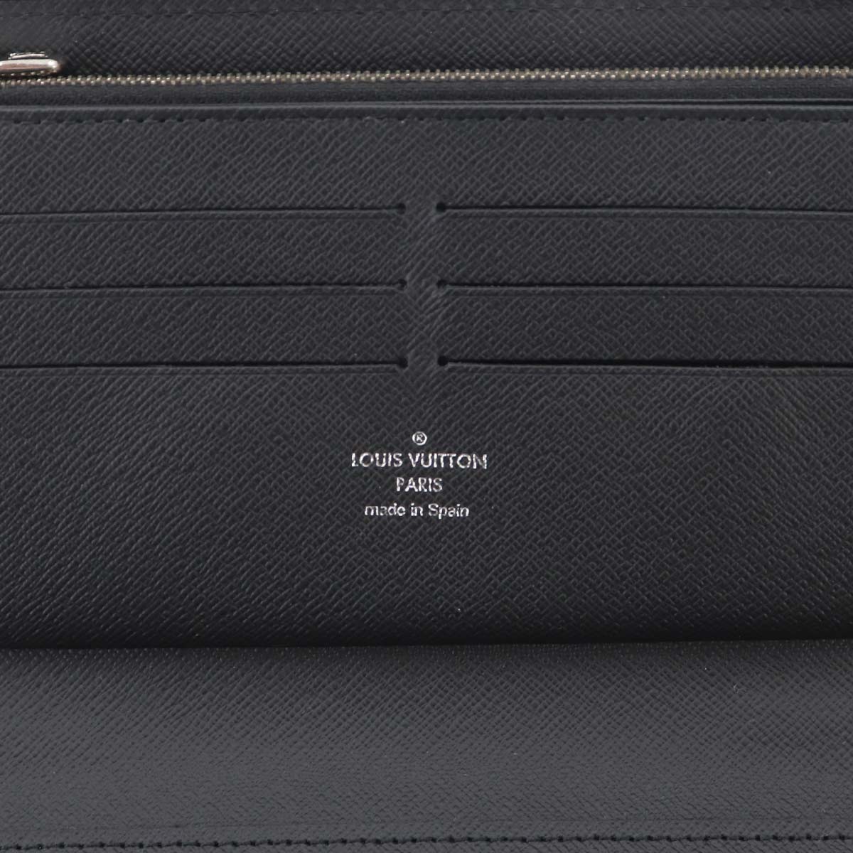 Epi Zippy Organizer NM Long Wallet Leather Noir M62643