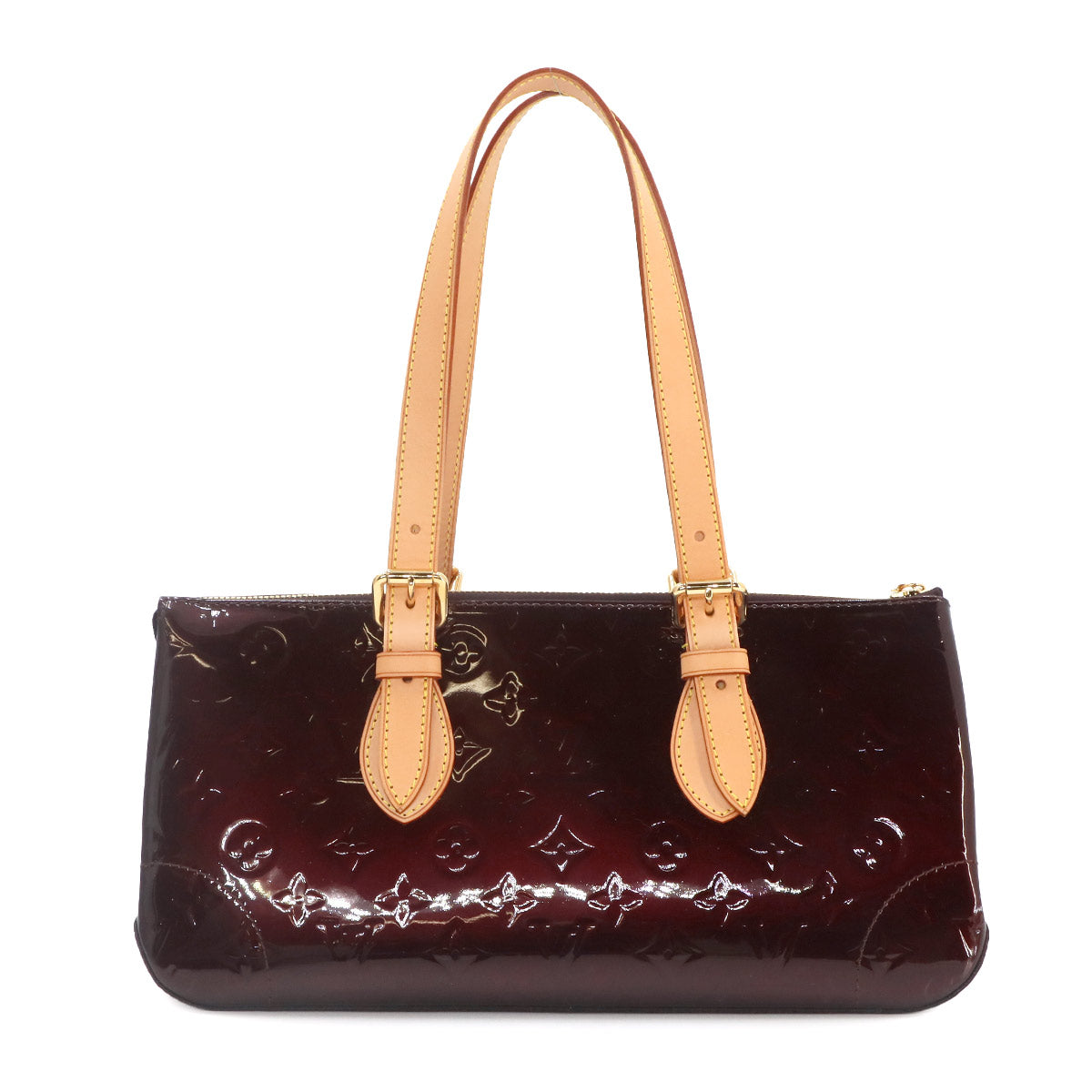 Vernis Rosewood Avenue Shoulder Bag Amarante M93510
