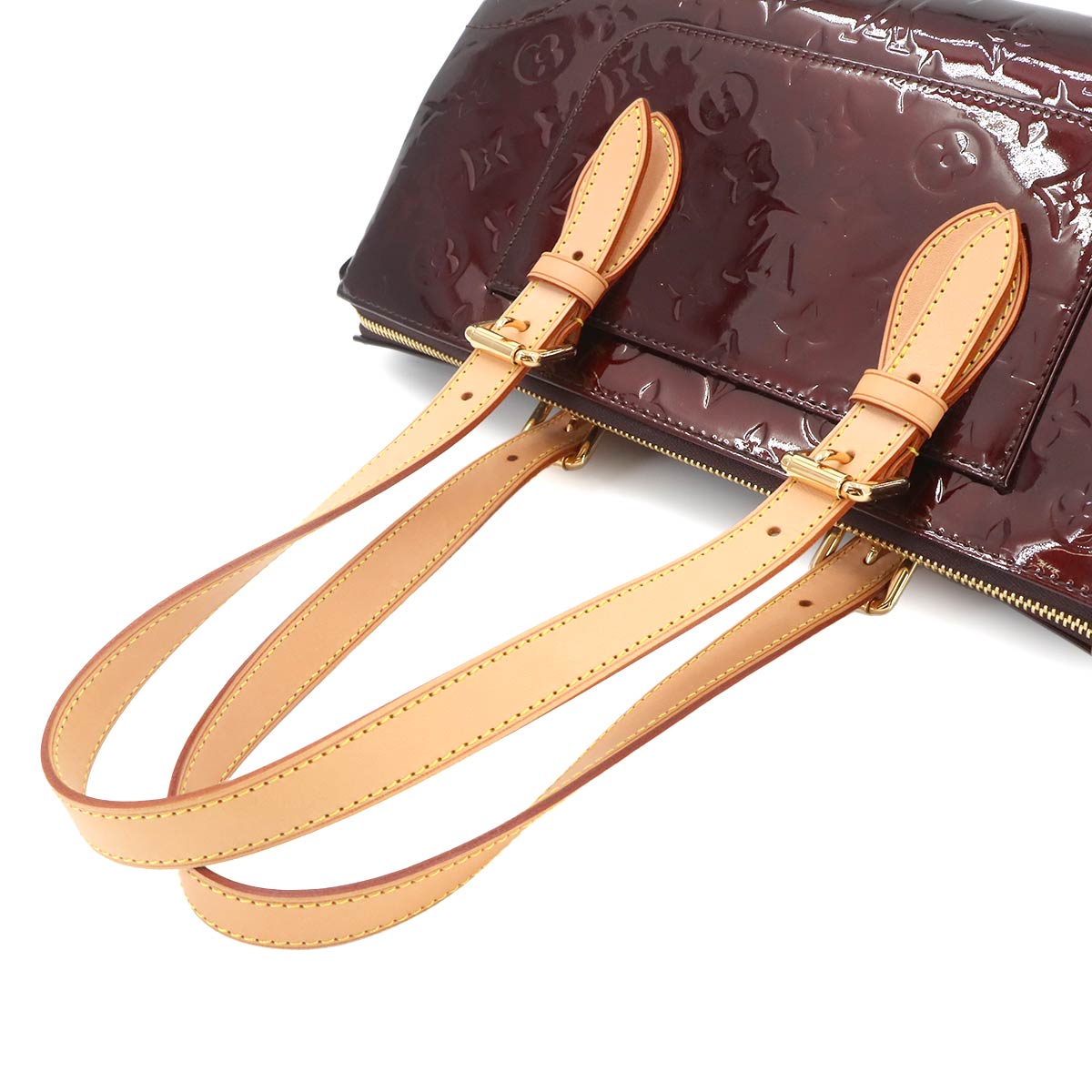 Vernis Rosewood Avenue Shoulder Bag Amarante M93510