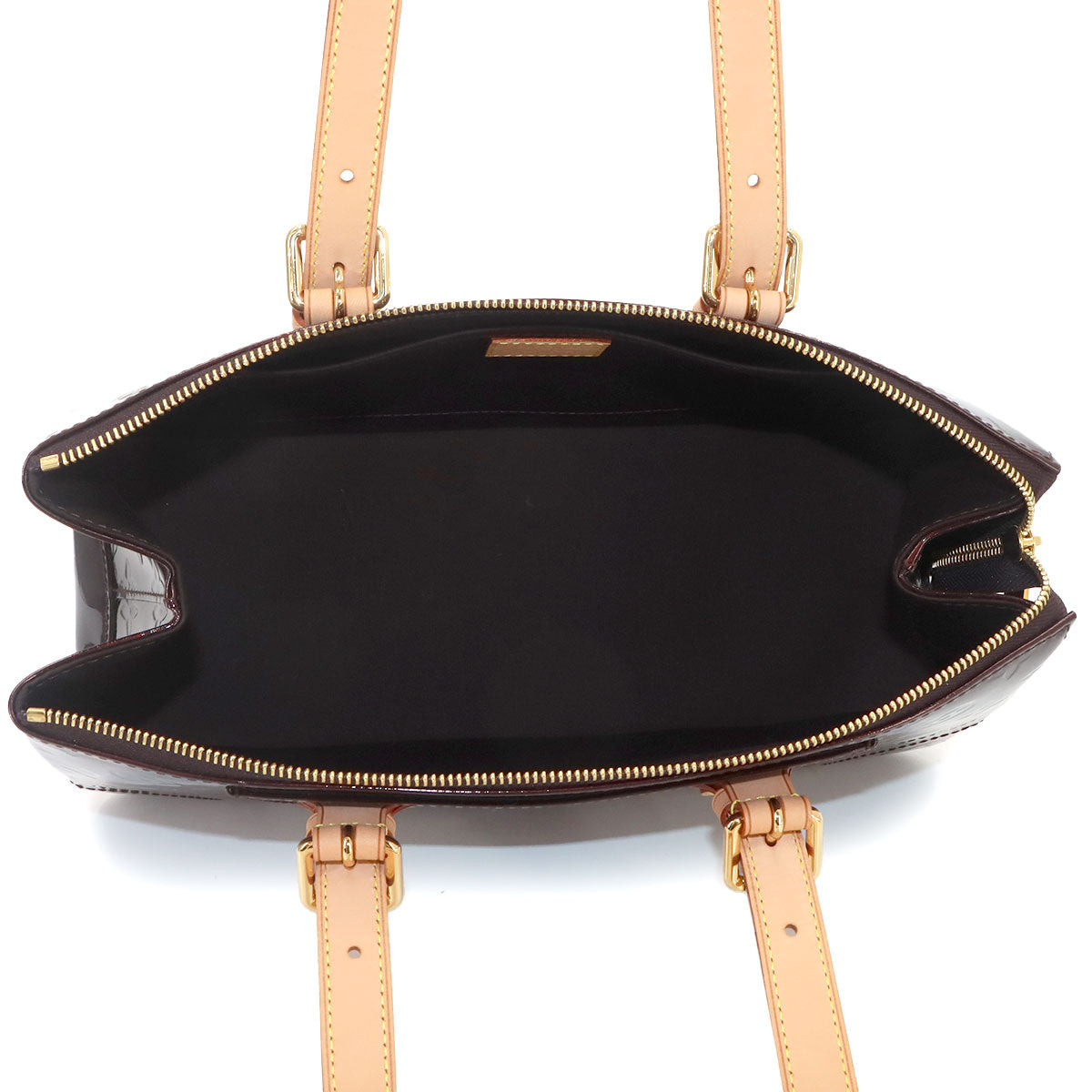 Vernis Rosewood Avenue Shoulder Bag Amarante M93510