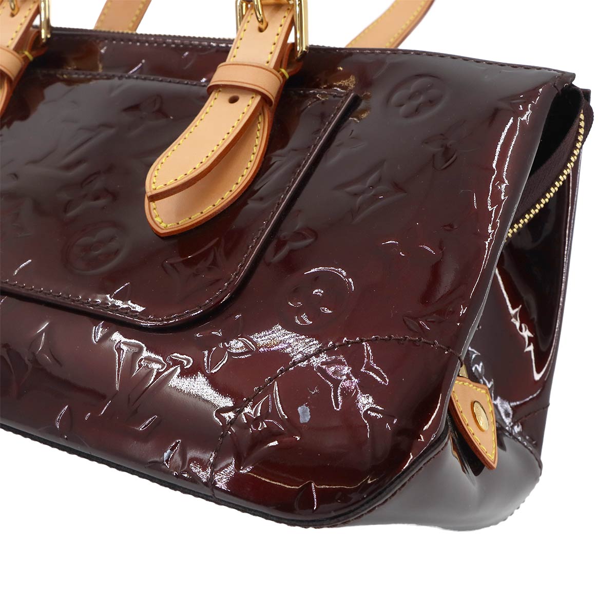 Vernis Rosewood Avenue Shoulder Bag Amarante M93510