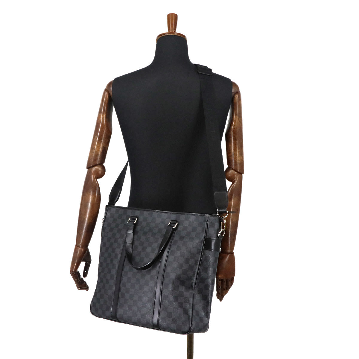 Damier Graphite Tadao 2way Tote Shoulder Bag N51192