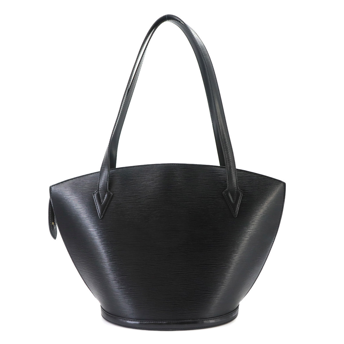 Epi Saint Jacques Shopping Tote Bag Leather Noir M52262