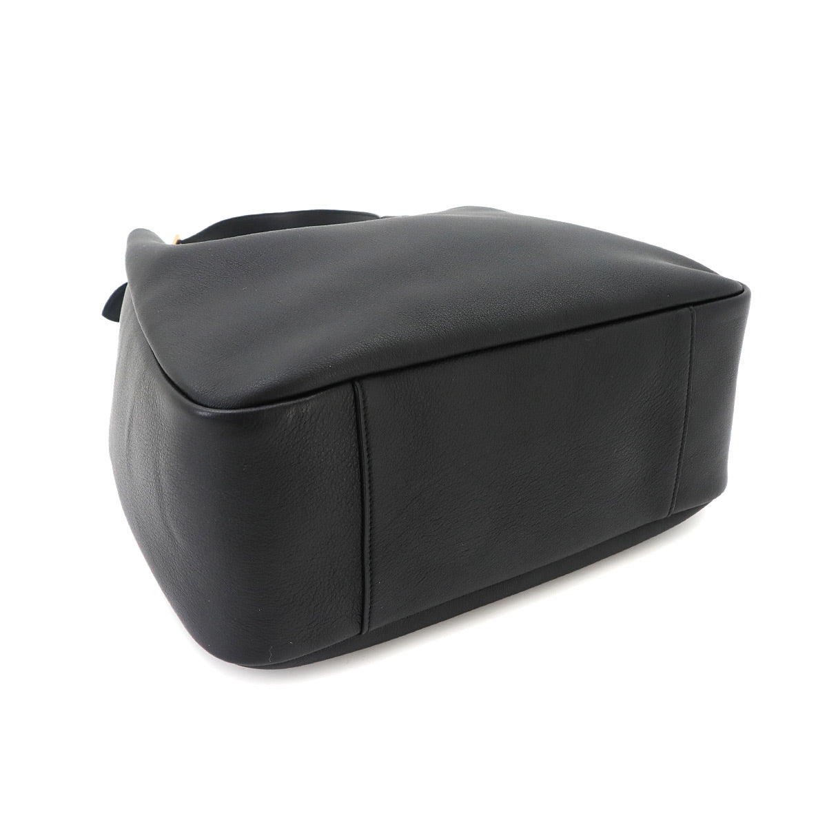 LE 5 A 7 Large Shoulder Bag Leather Black 753837 Purse