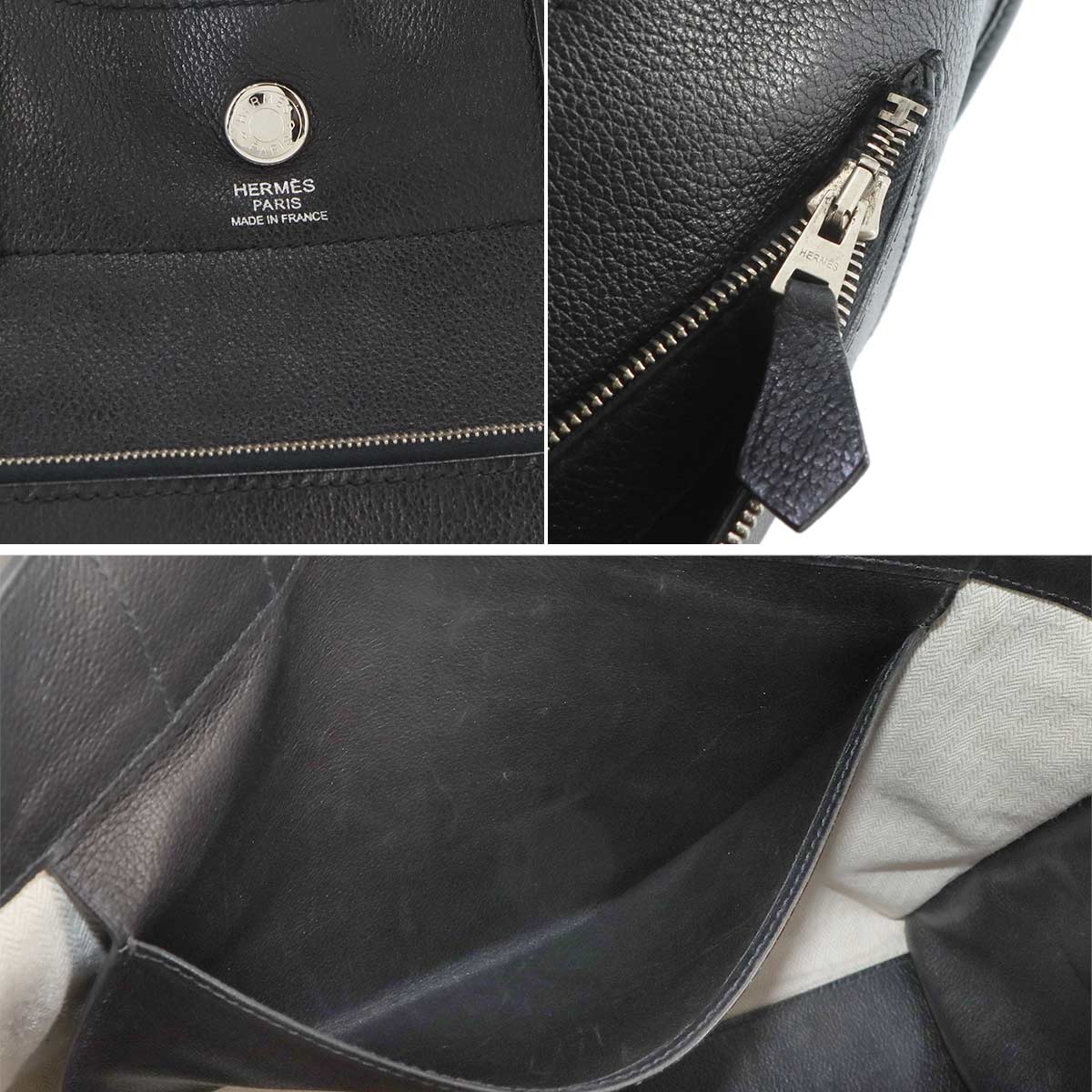 Berlant Briefcase Business Hand Bag Evergrain Black
