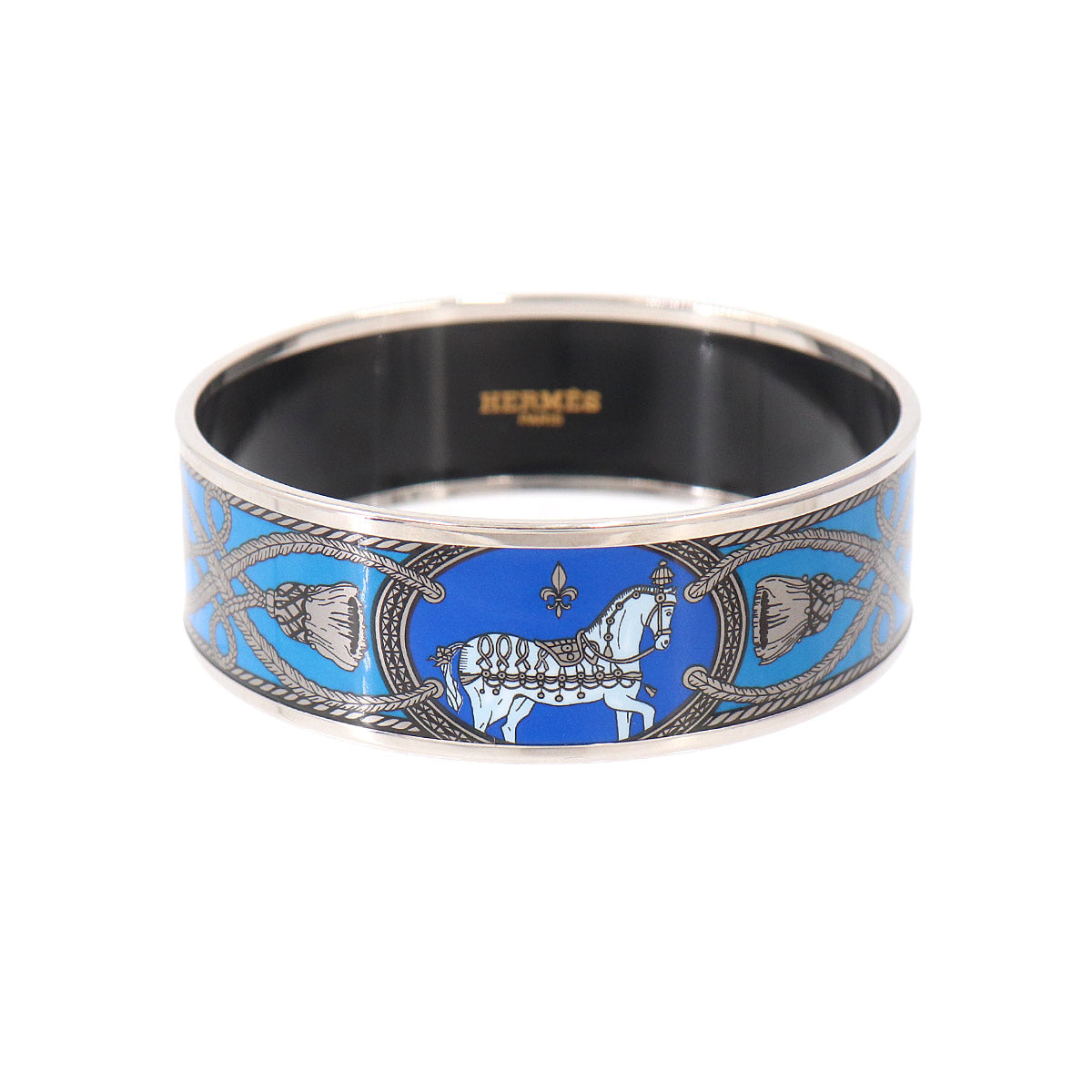 Email GM Bracelet Bangle Blue Siver Accessory