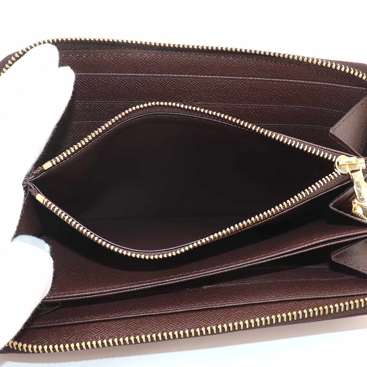 Damier Zippy Wallet Zipped Around Ebene N60015