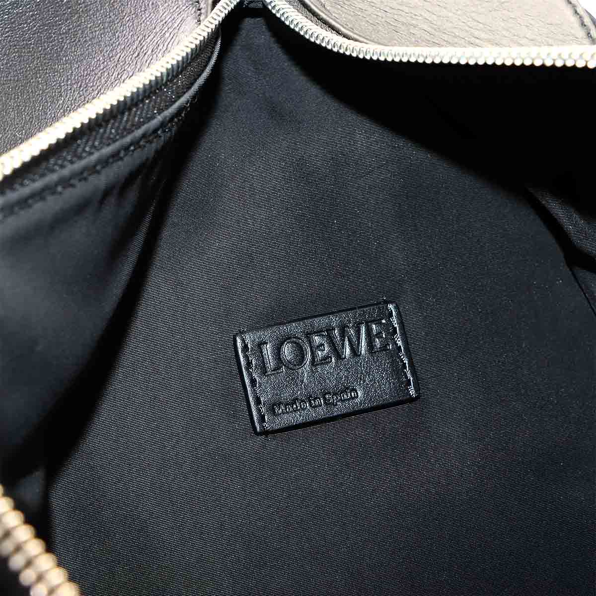 Convertible Backpack Nylon Leather Black B777W22X02 Purse
