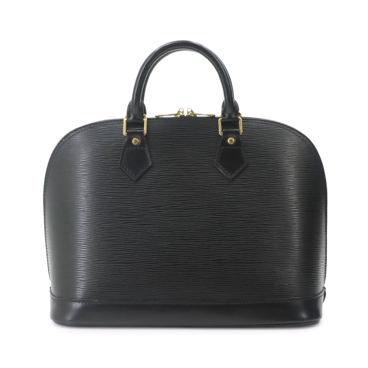 Epi Alma PM Hand Bag Leather Noir Black M52142 Purse