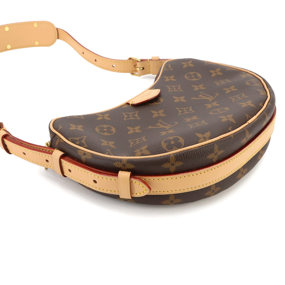 Monogram Croissant Shoulder Bag Brown M46828 Purse