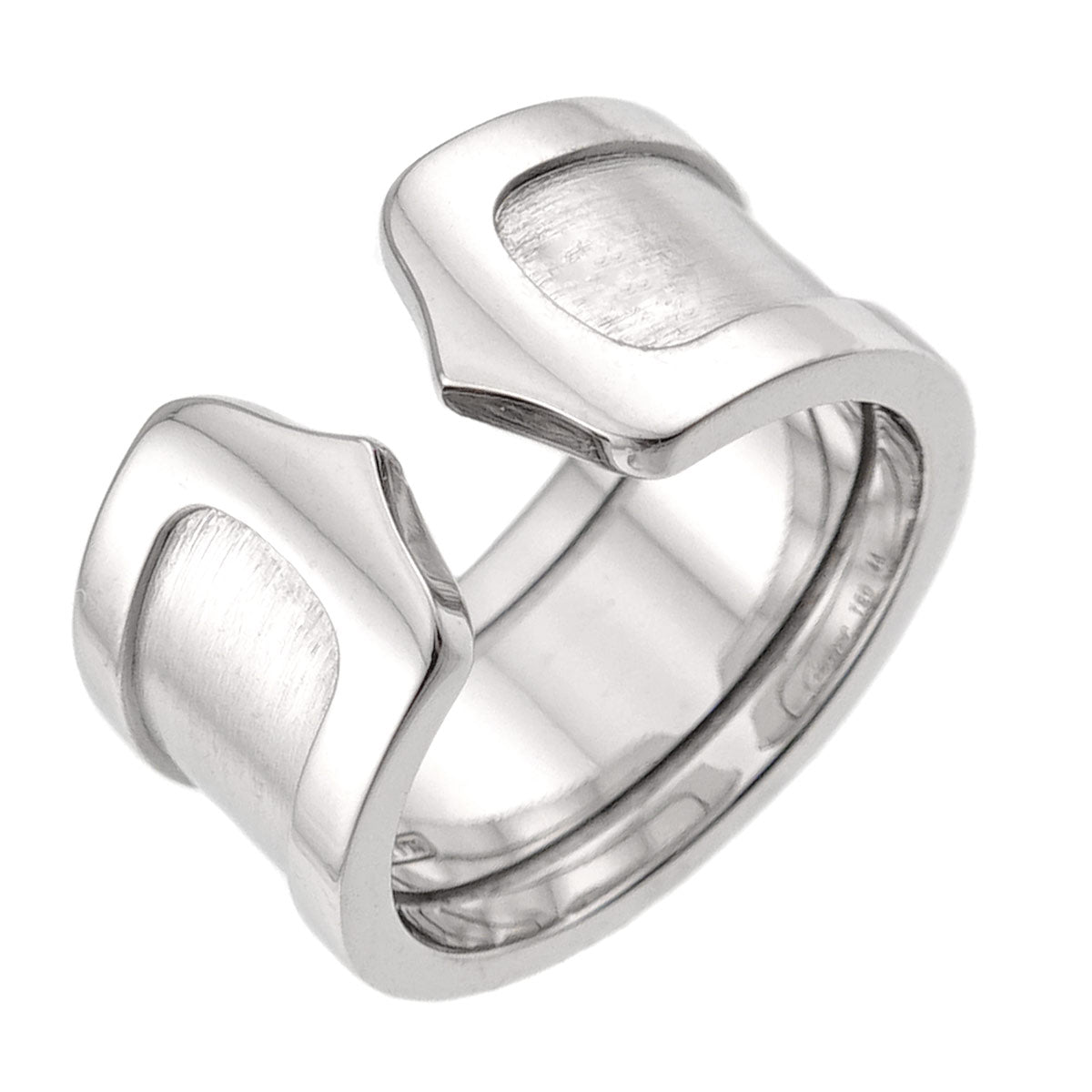 C2 2C Ring 18K White Gold 750 size48 4.5(US)