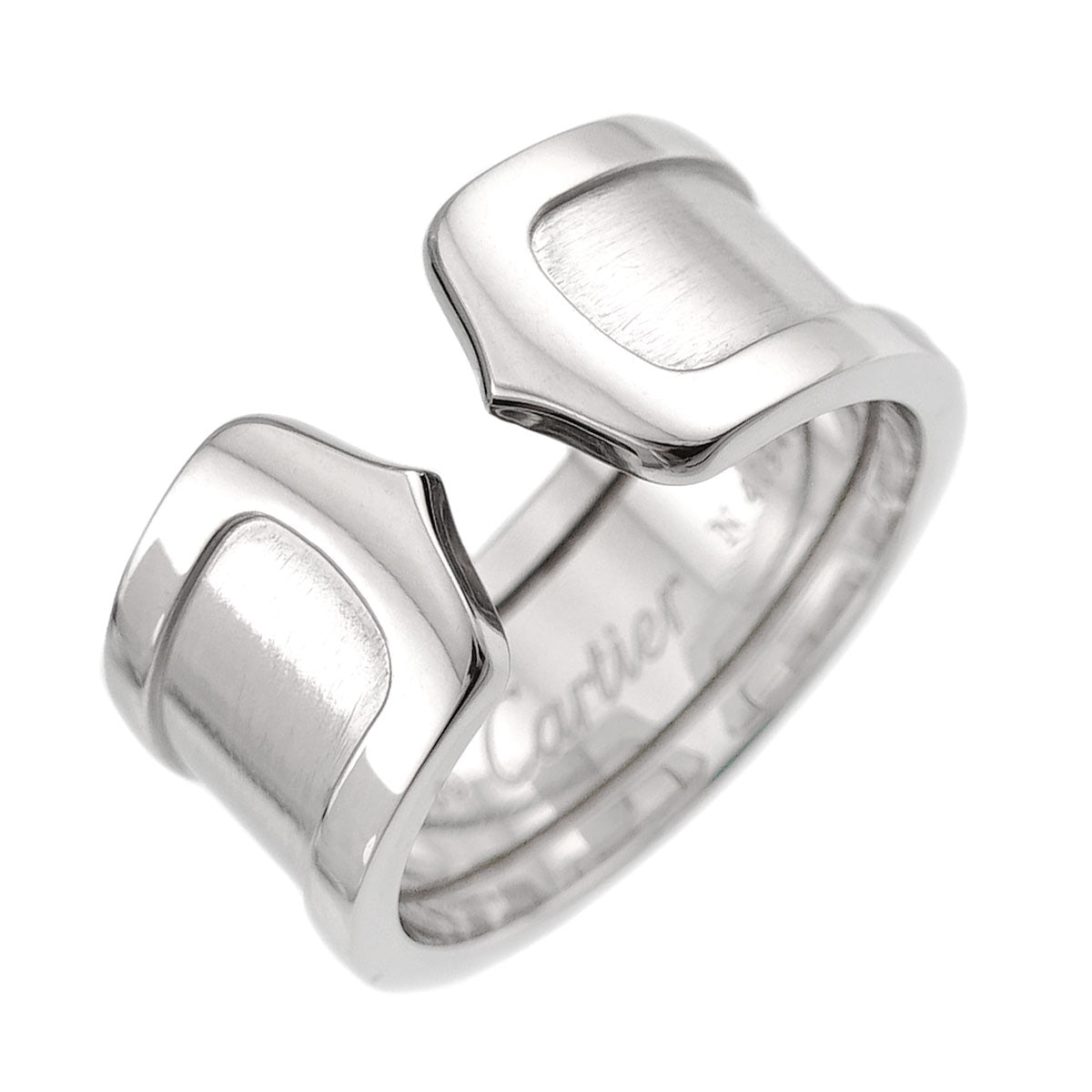C2 2C Ring 18K White Gold 750 size54 6.75(US)