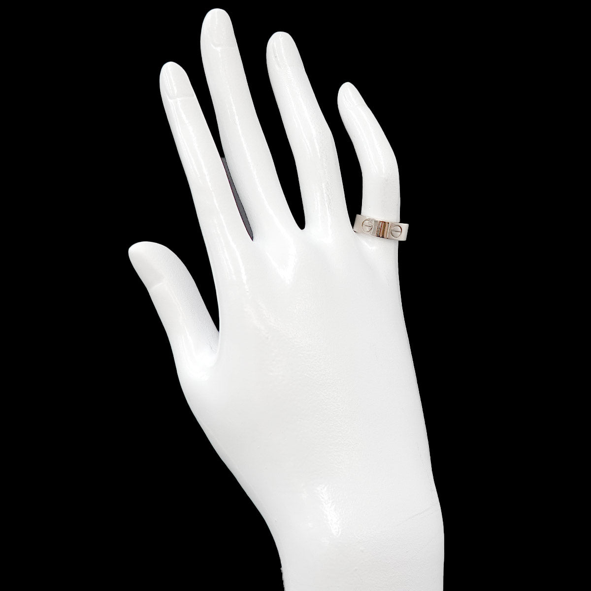Love Classic Ring 18K White Gold 750 size48 4(US)