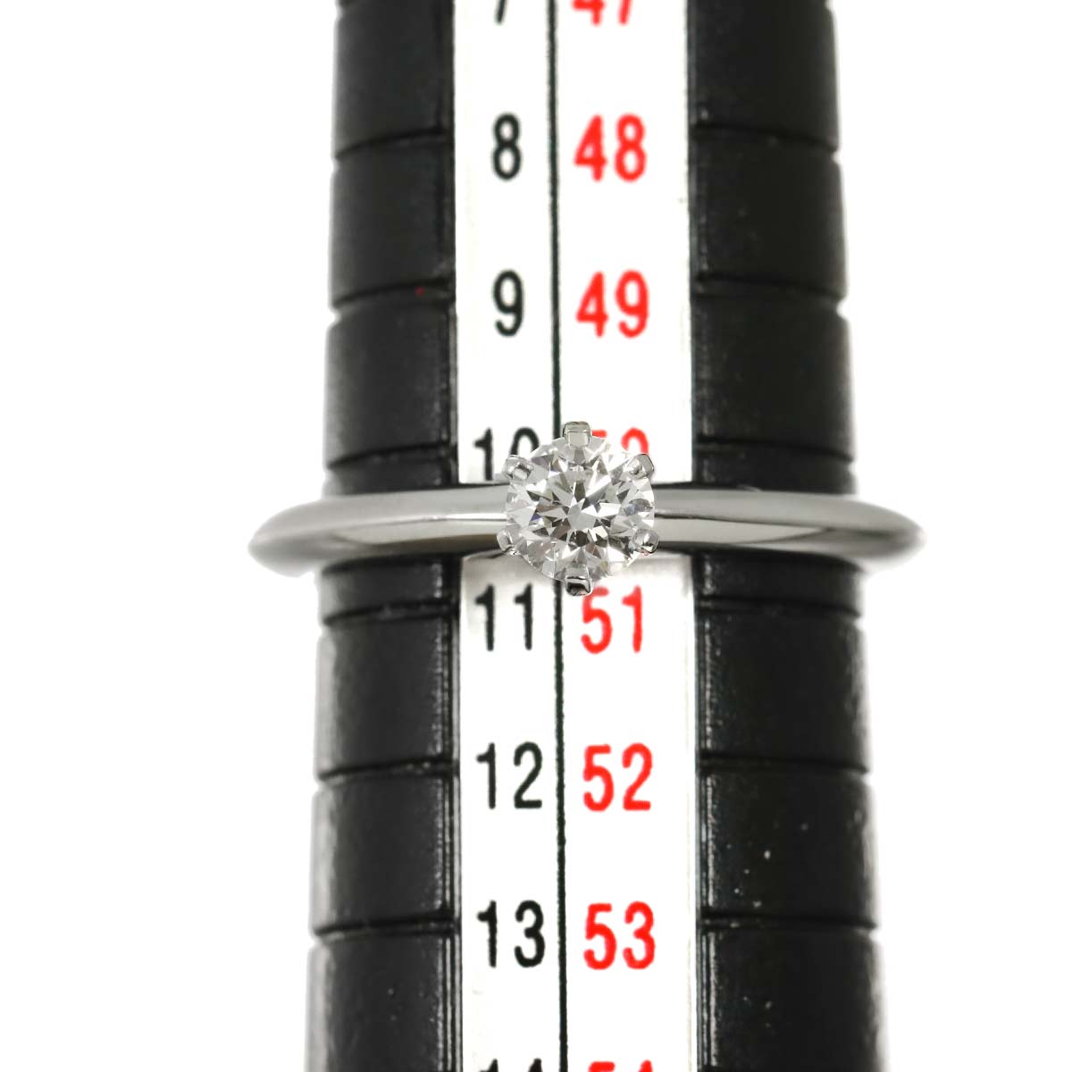 Diamond 0.28ct I/VS1/EX Ring Pt Platinum Size5.25-5.5(US)