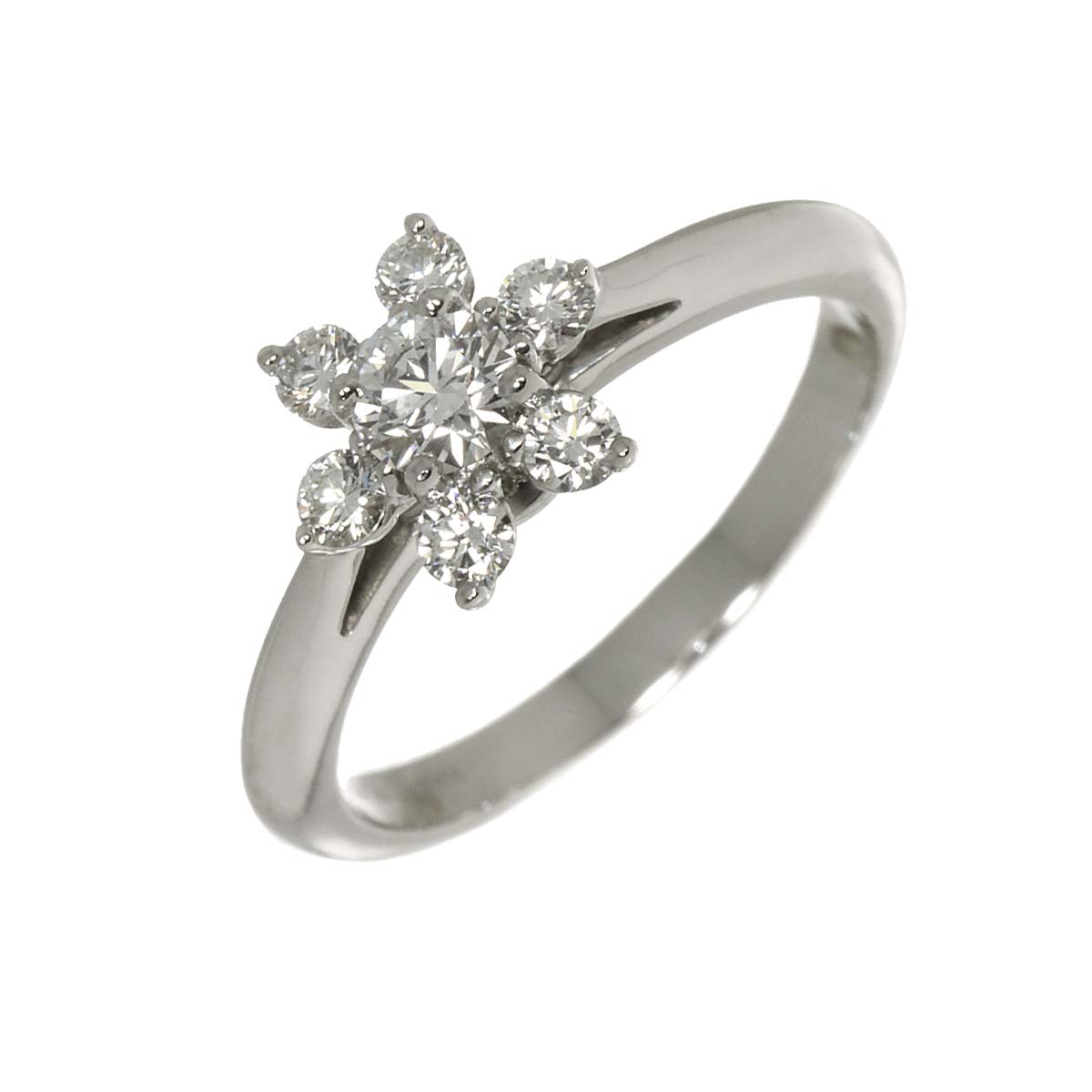 Diamond Ring Platinum Size5.25(US)