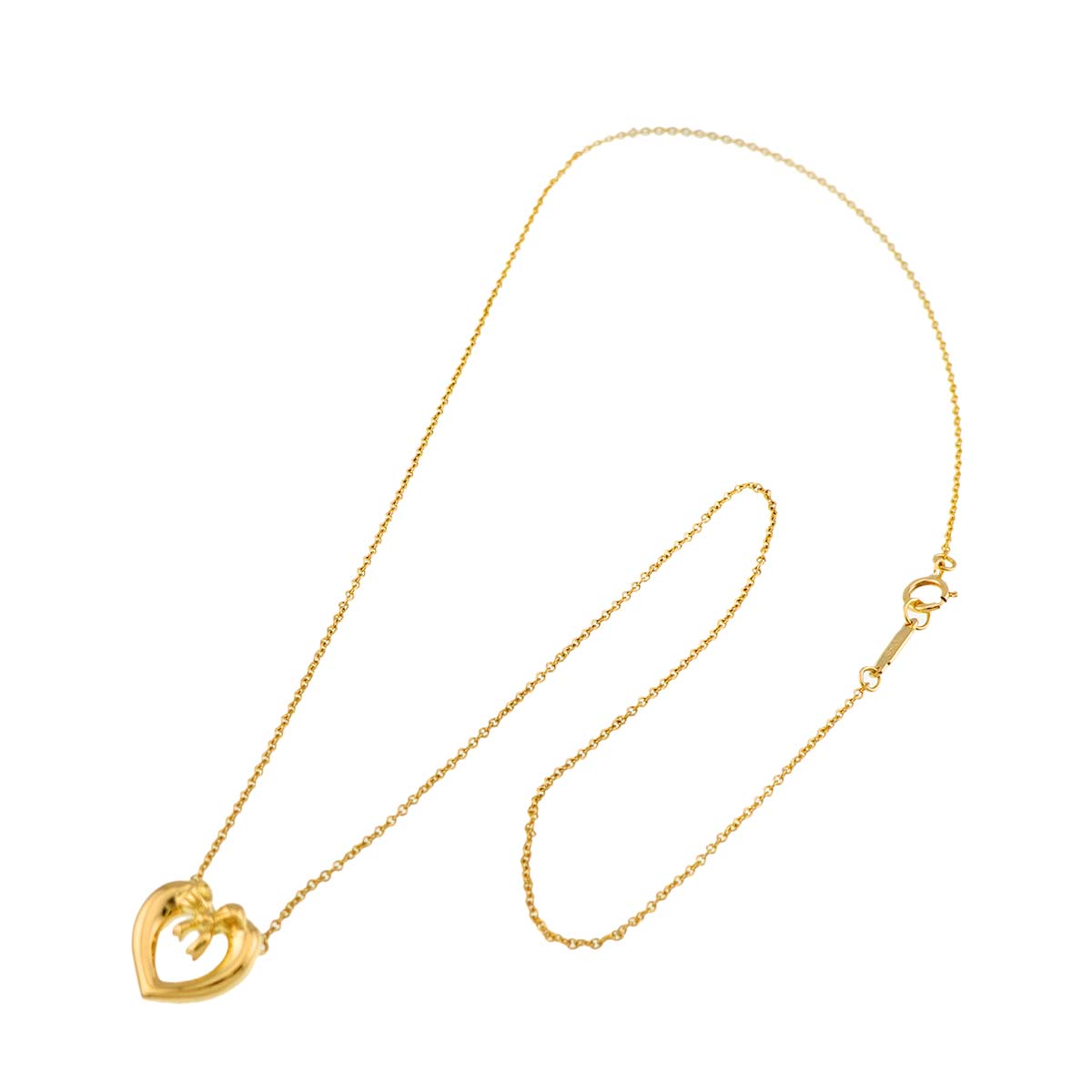 Heart Necklace 18K Yellow Gold 750