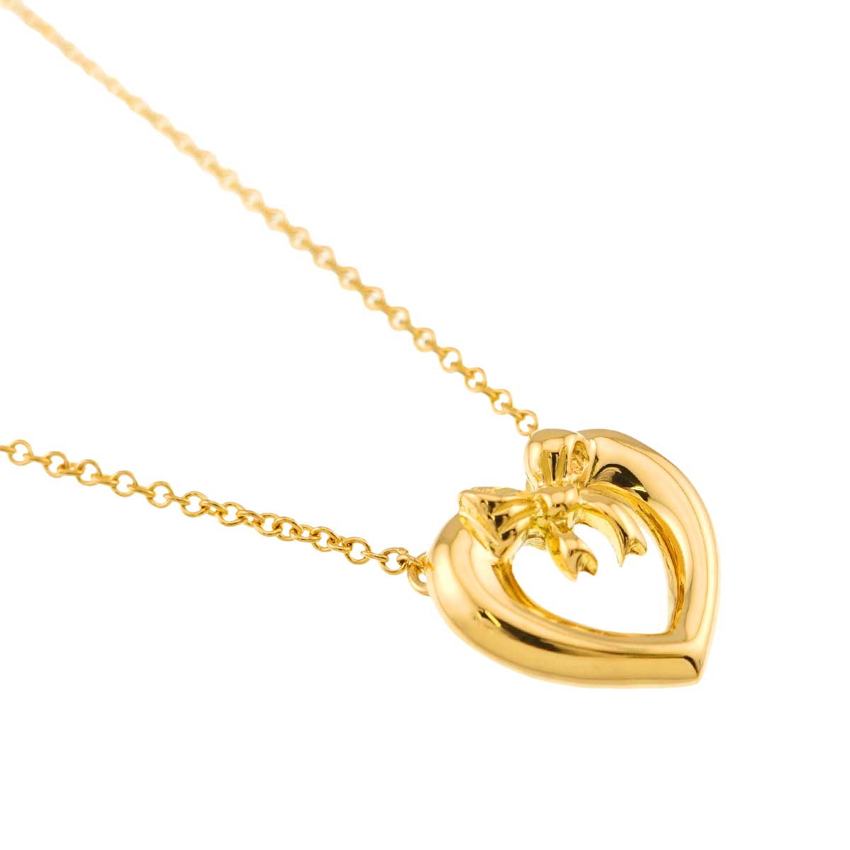 Heart Necklace 18K Yellow Gold 750