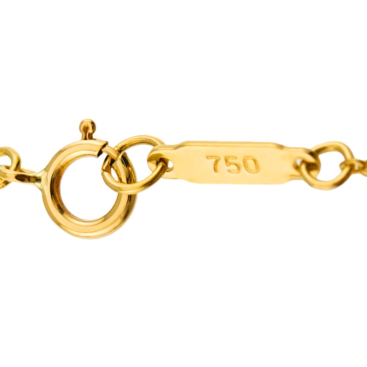 Heart Necklace 18K Yellow Gold 750