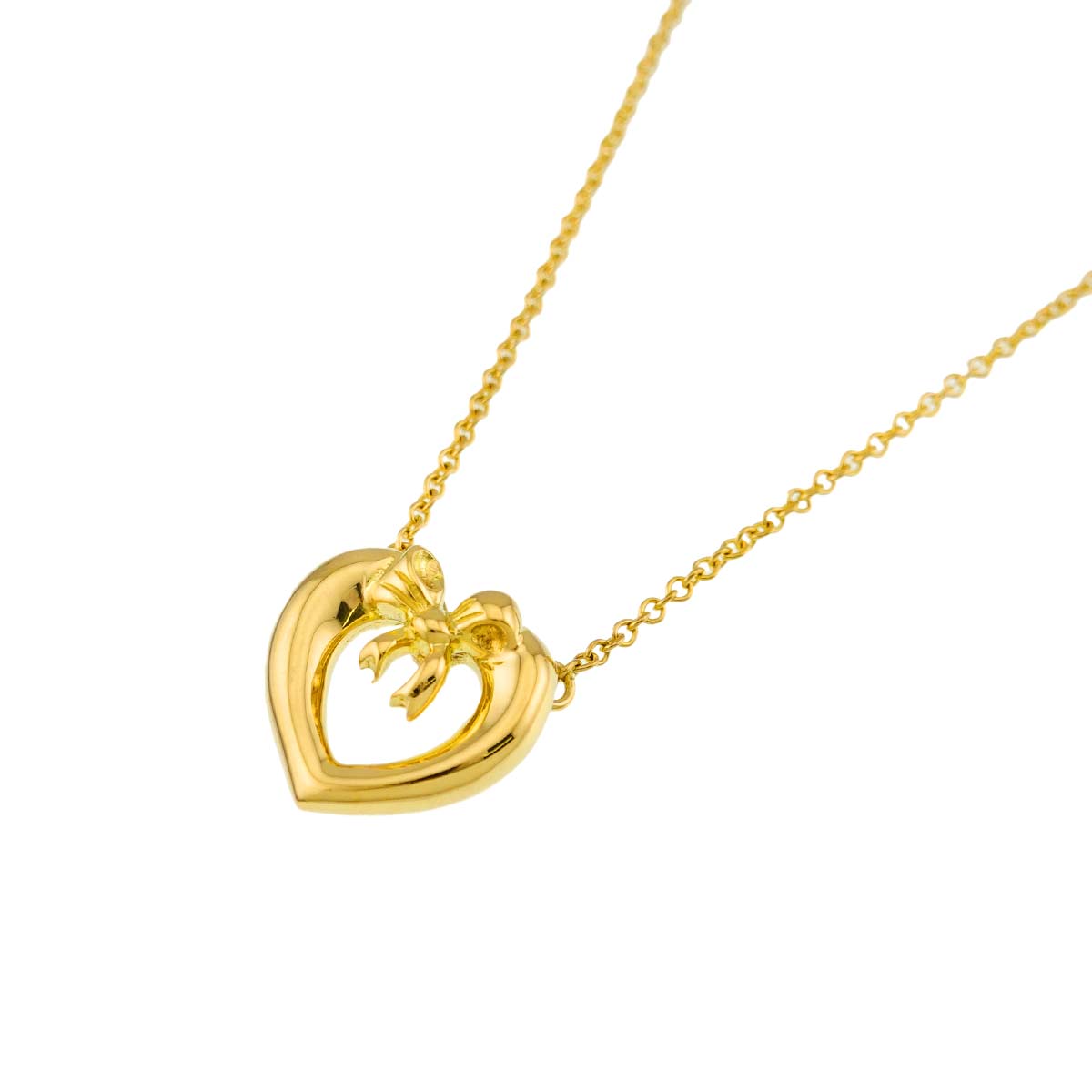 Heart Necklace 18K Yellow Gold 750