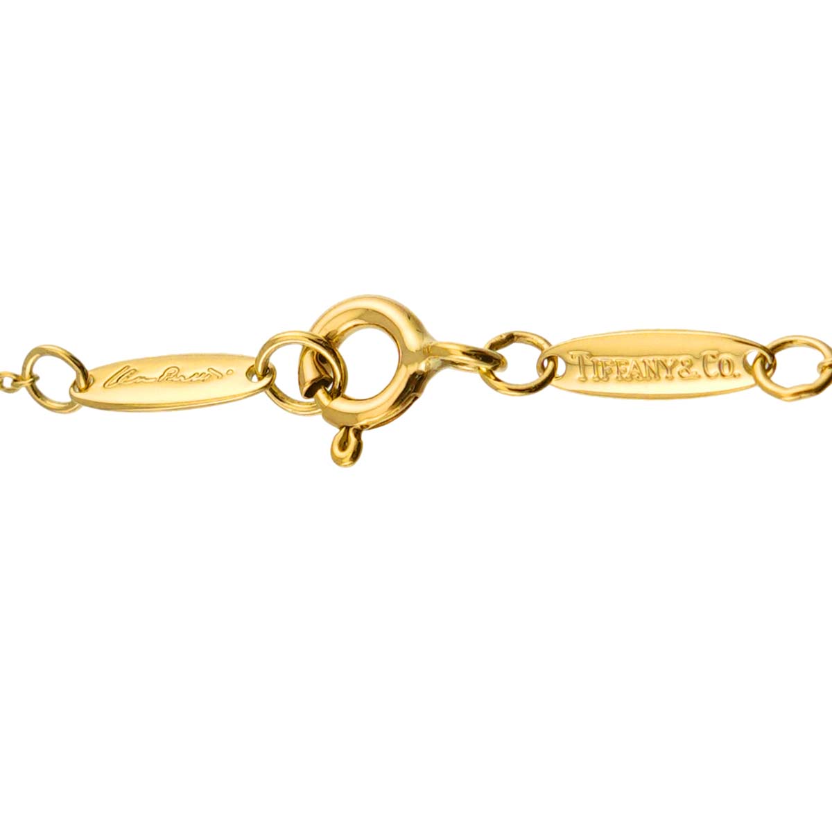 Double Loop Necklace 18K Yellow Gold 750