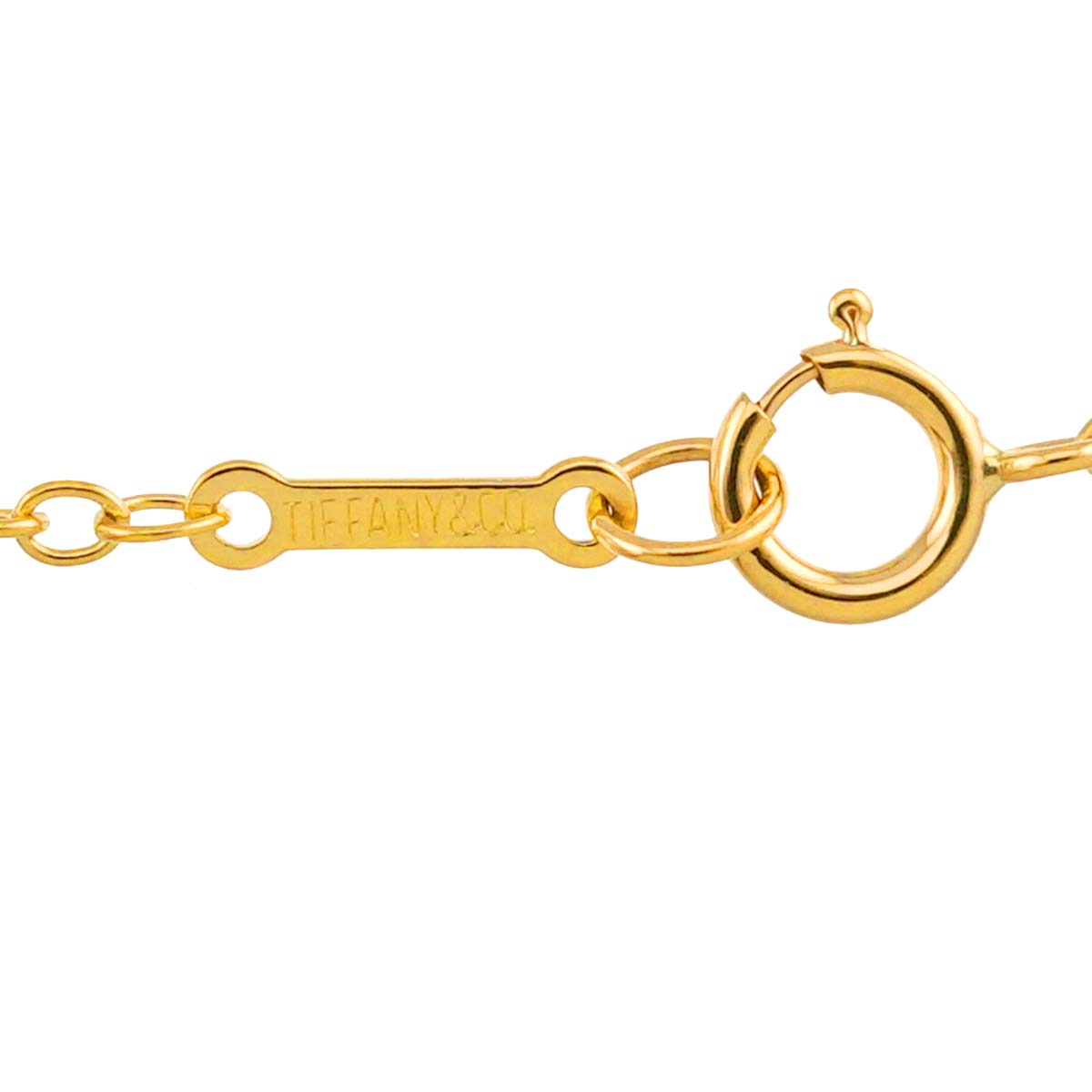 Apple Motif Necklace 18K Yellow Gold 750