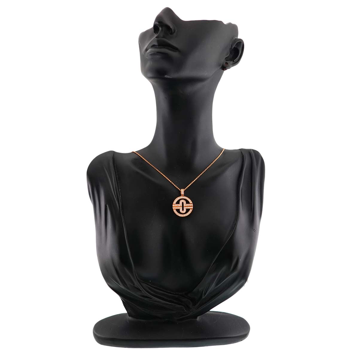 Parentesi Diamond Necklace 18K Pink Gold 750