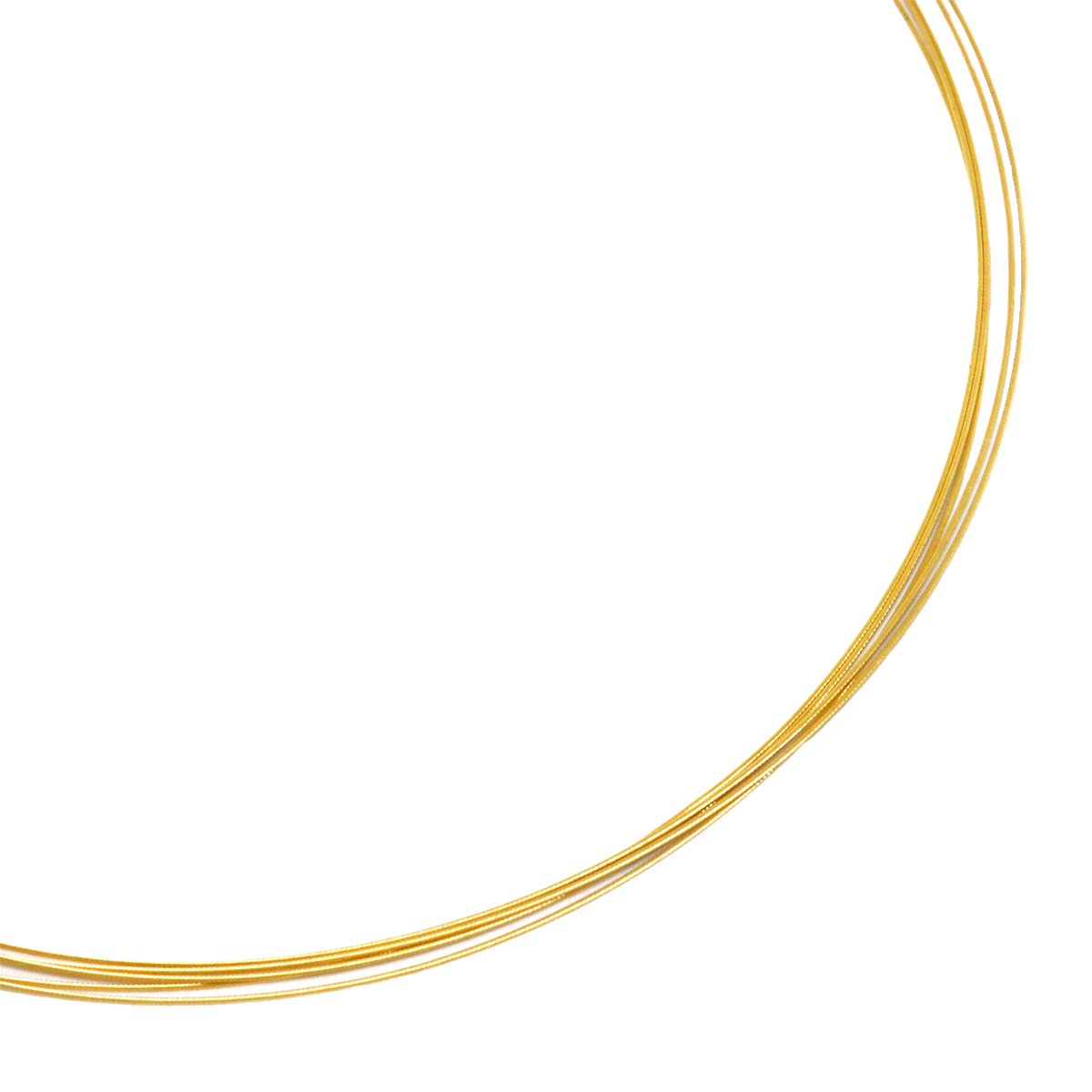 Wire Necklace 18K Yellow Gold 750