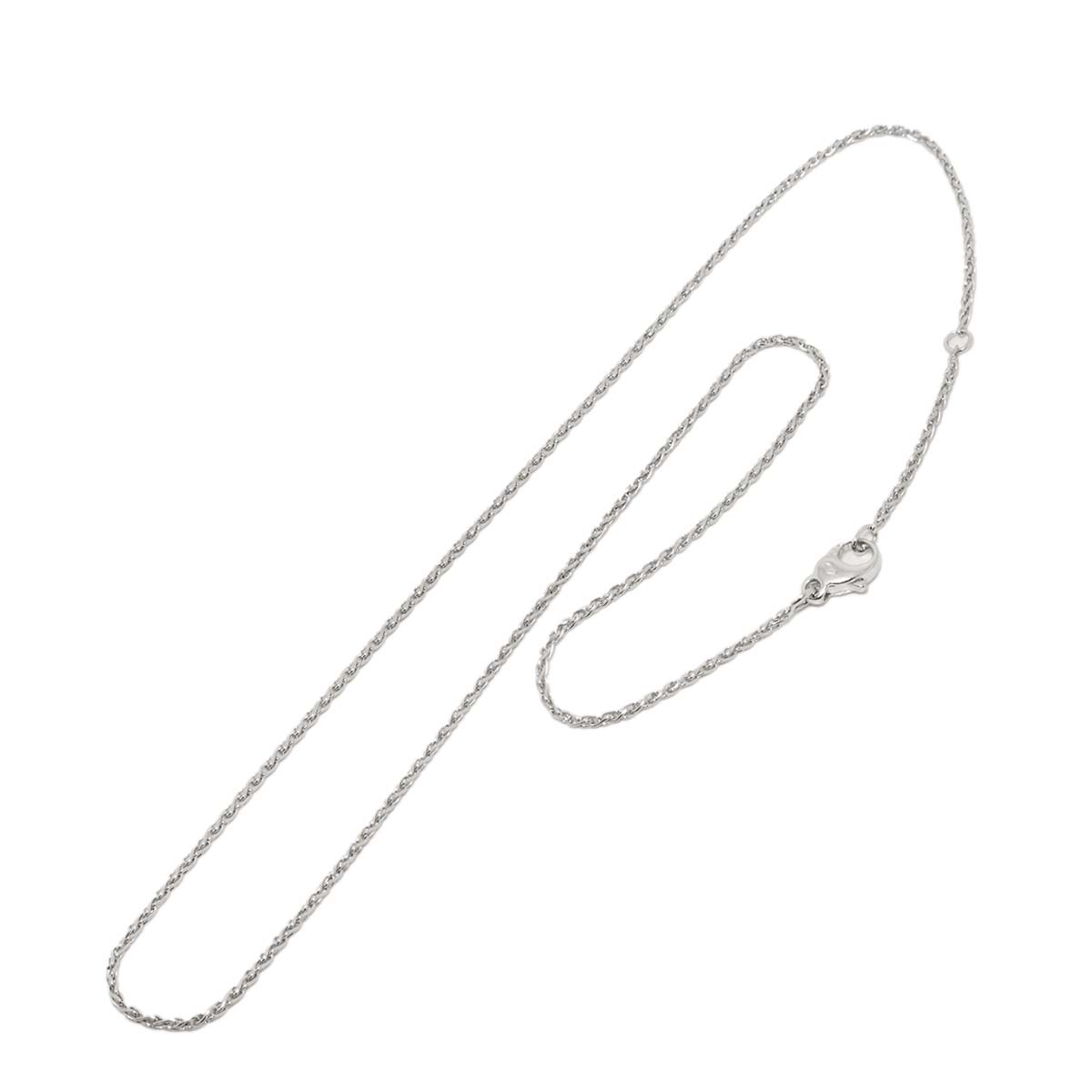 Chain Necklace 18K White Gold 750