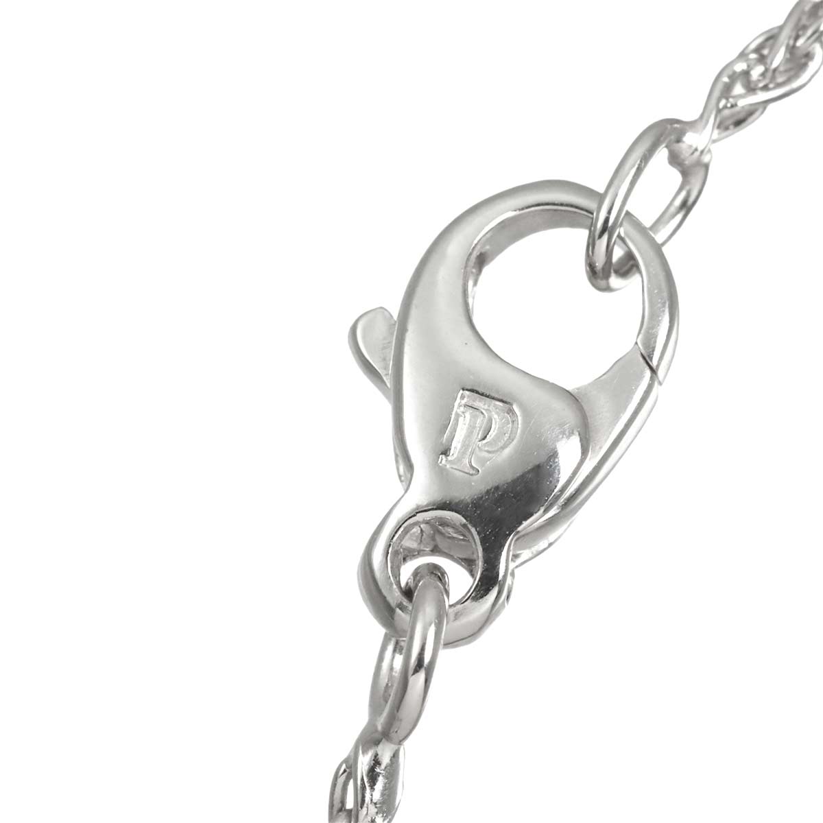 Chain Necklace 18K White Gold 750