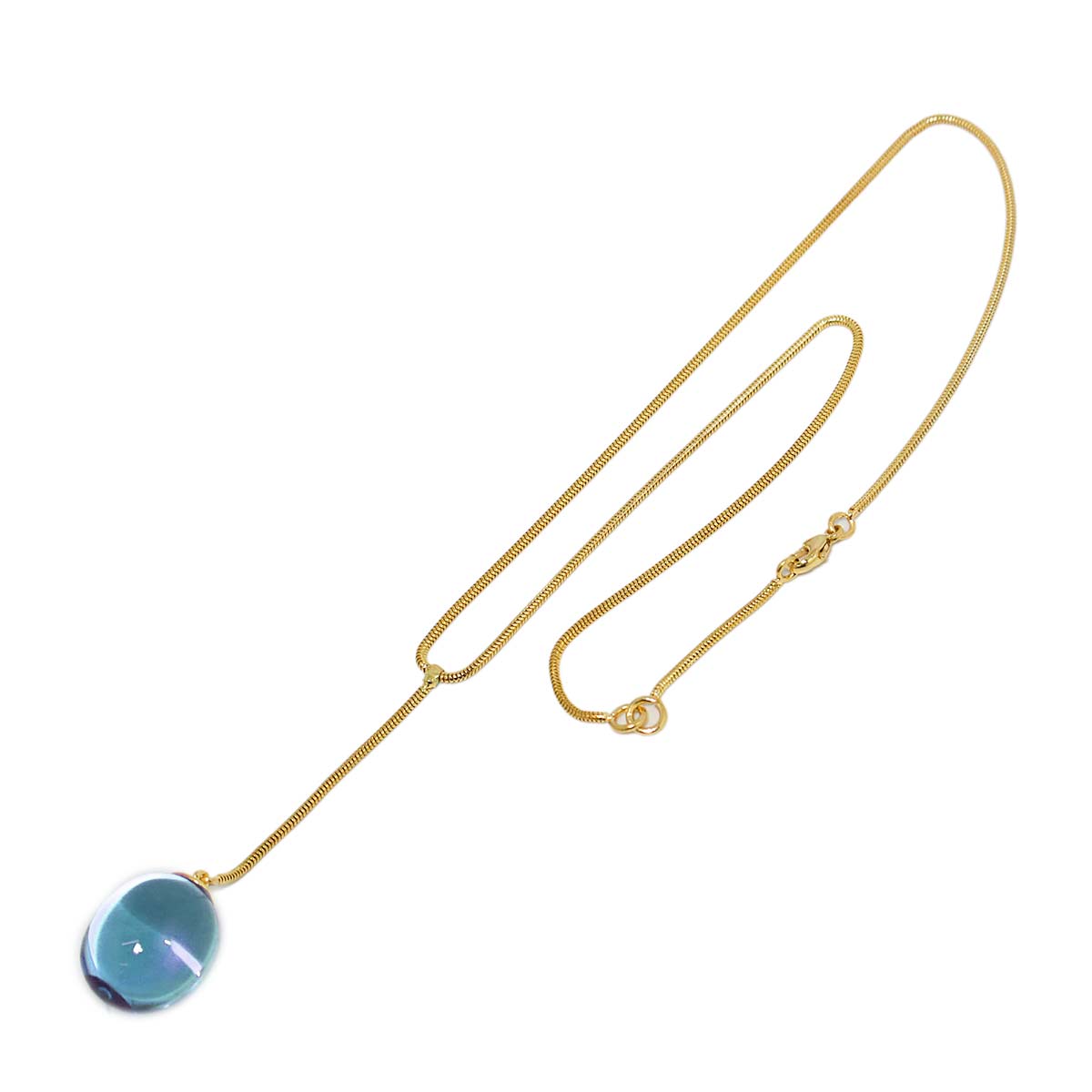 Tentation Crystal Necklace 18K Yellow Gold 750